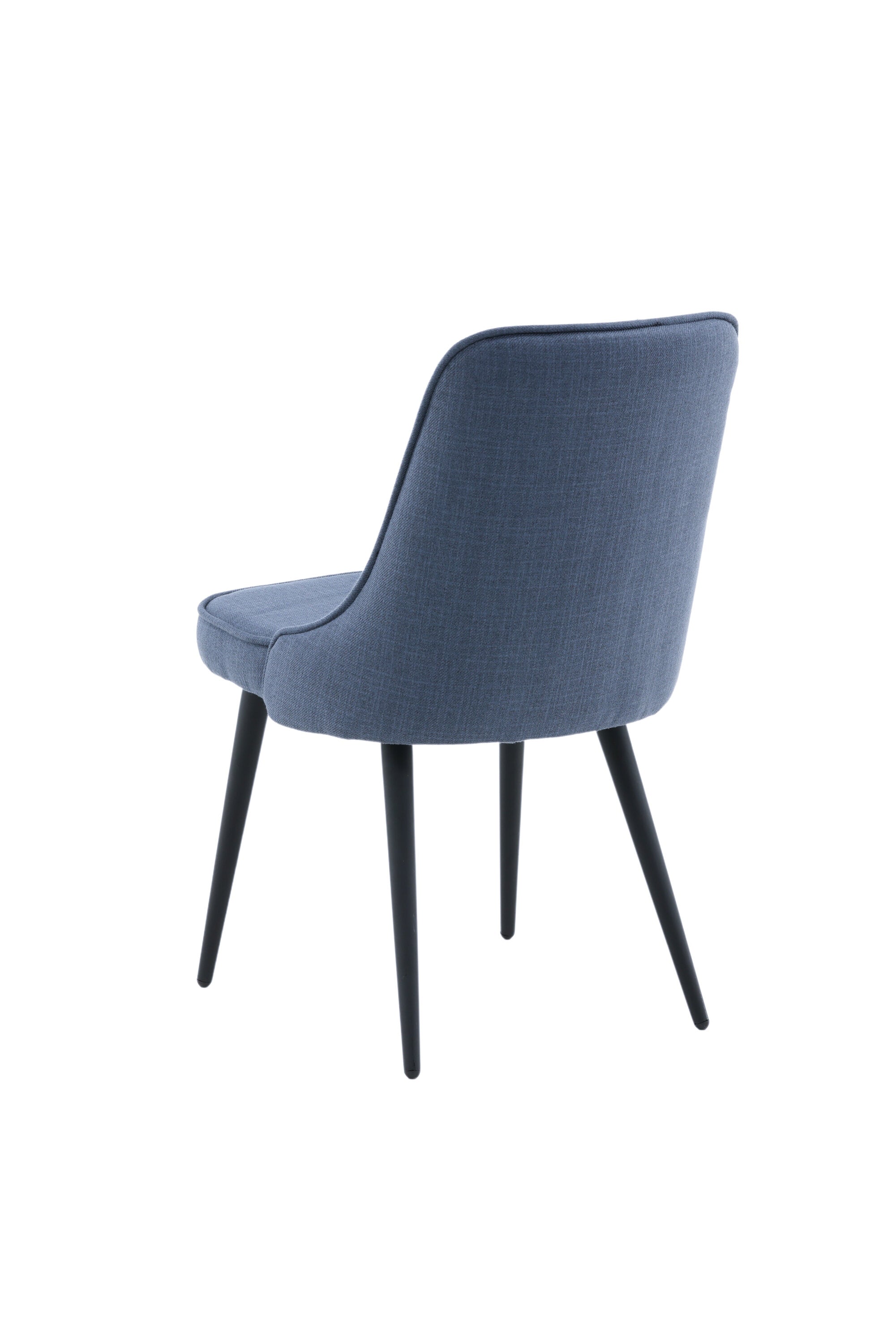 Velvet Deluxe Stuhl in Blau / Schwarz präsentiert im Onlineshop von KAQTU Design AG. Stuhl ist von Venture Home