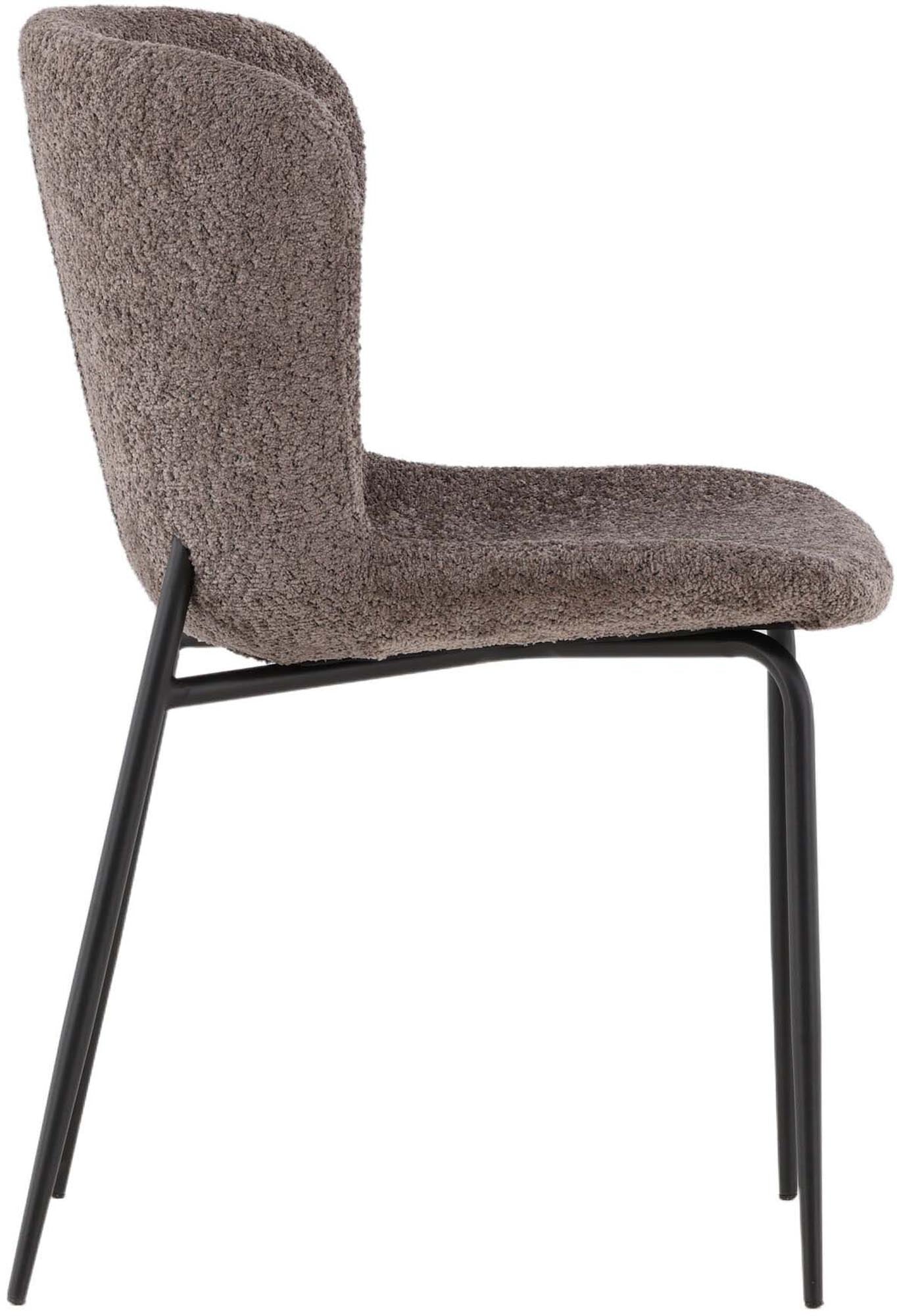 Modesto Stuhl in Dunkelgrau präsentiert im Onlineshop von KAQTU Design AG. Stuhl ist von Venture Home