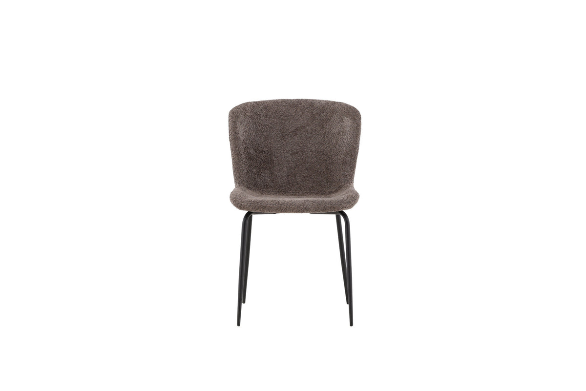 Modesto Stuhl in Braun präsentiert im Onlineshop von KAQTU Design AG. Stuhl ist von Venture Home