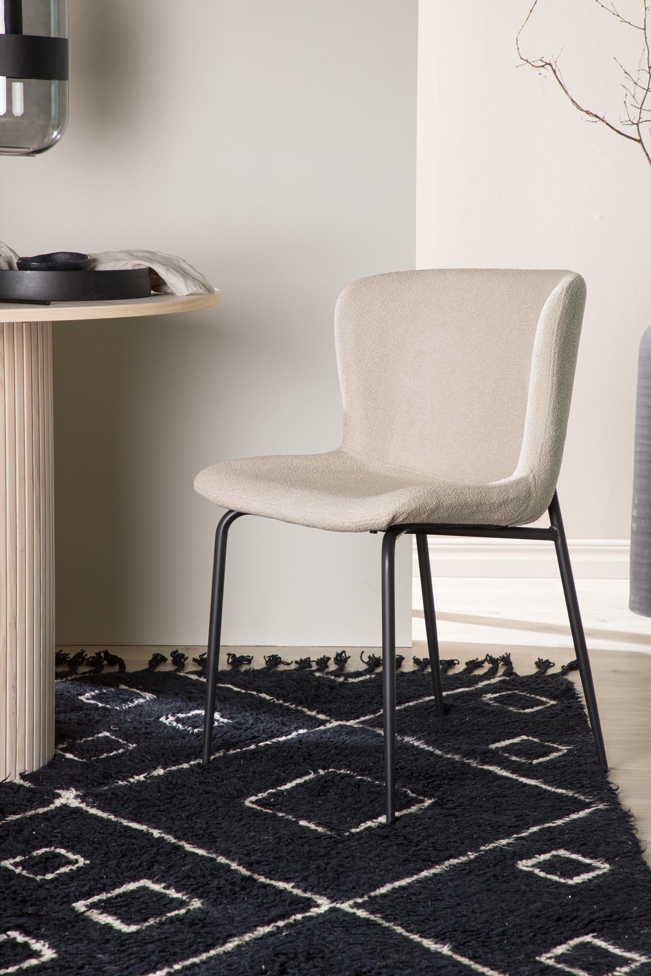 Modesto Stuhl in Beige präsentiert im Onlineshop von KAQTU Design AG. Stuhl ist von Venture Home