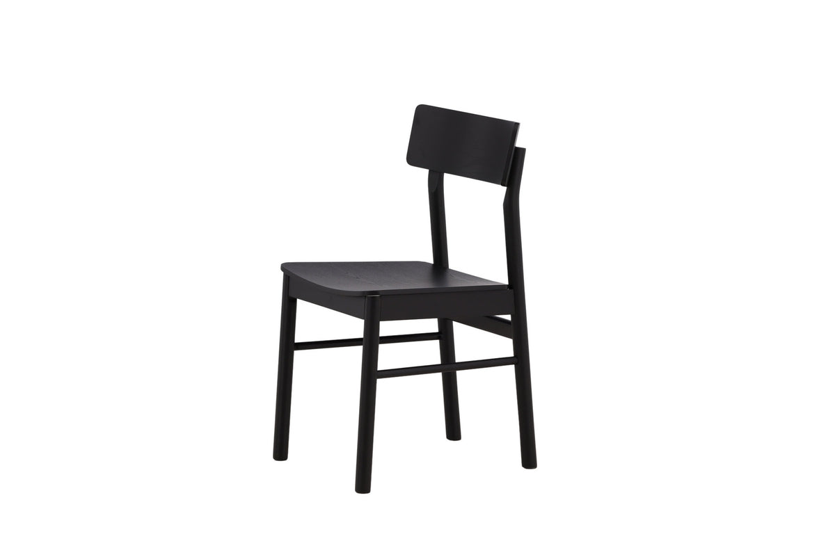 Montros Esszimmerstuhl in Schwarz präsentiert im Onlineshop von KAQTU Design AG. Stuhl ist von Venture Home