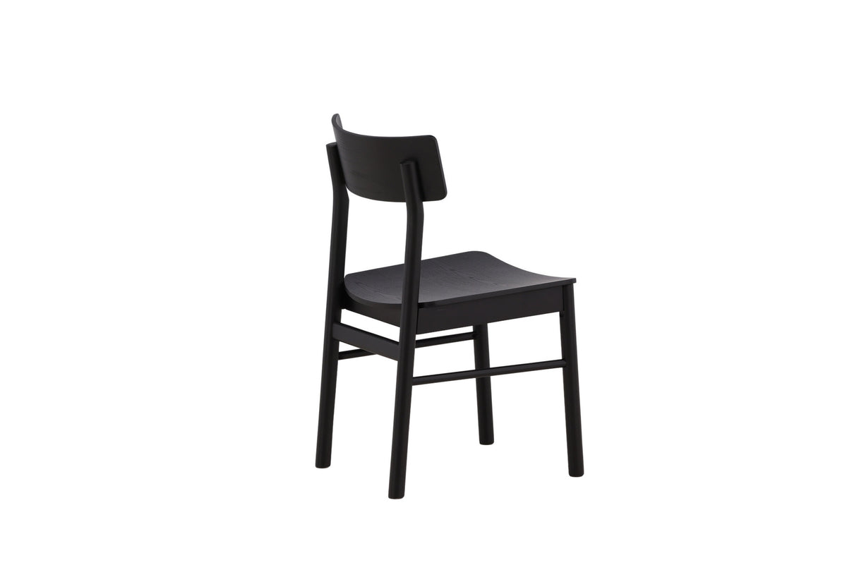 Montros Esszimmerstuhl in Schwarz präsentiert im Onlineshop von KAQTU Design AG. Stuhl ist von Venture Home