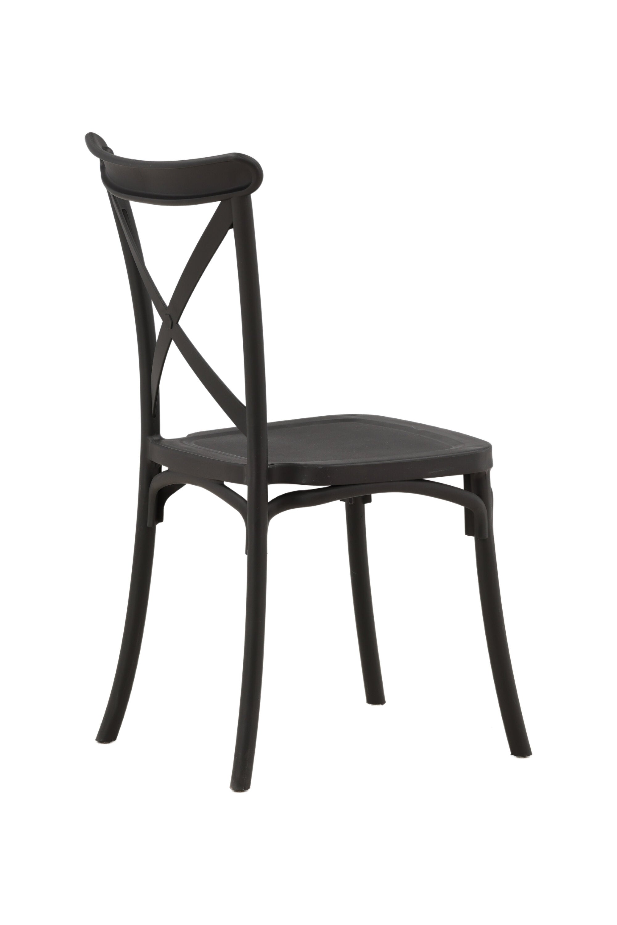 Crosett Stuhl in Schwarz präsentiert im Onlineshop von KAQTU Design AG. Stuhl ist von Venture Home