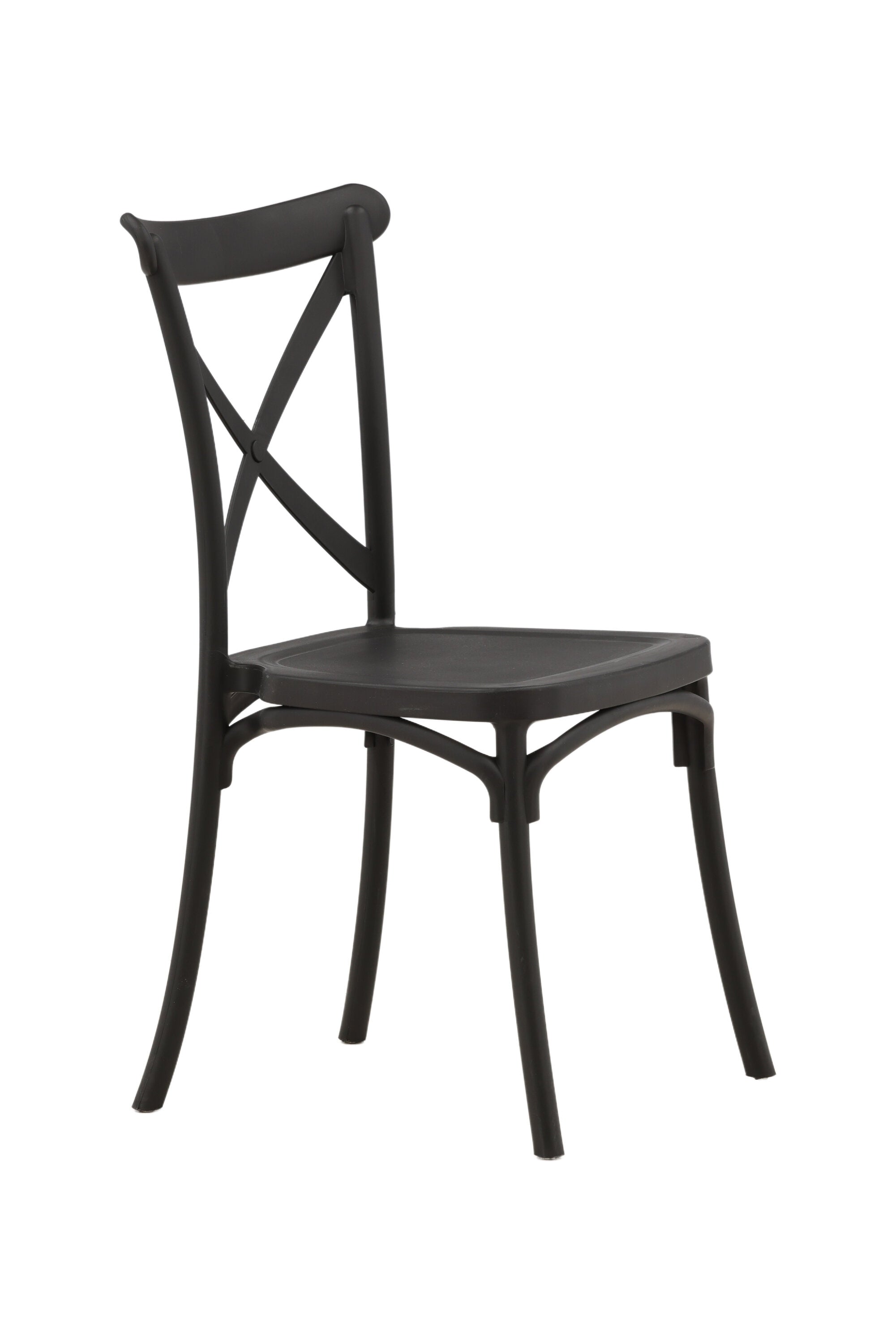 Crosett Stuhl in Schwarz präsentiert im Onlineshop von KAQTU Design AG. Stuhl ist von Venture Home