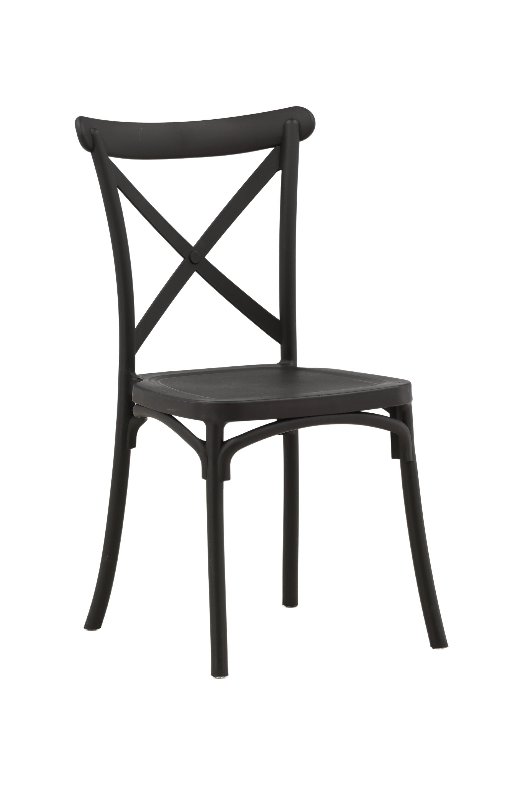 Crosett Stuhl in Schwarz präsentiert im Onlineshop von KAQTU Design AG. Stuhl ist von Venture Home