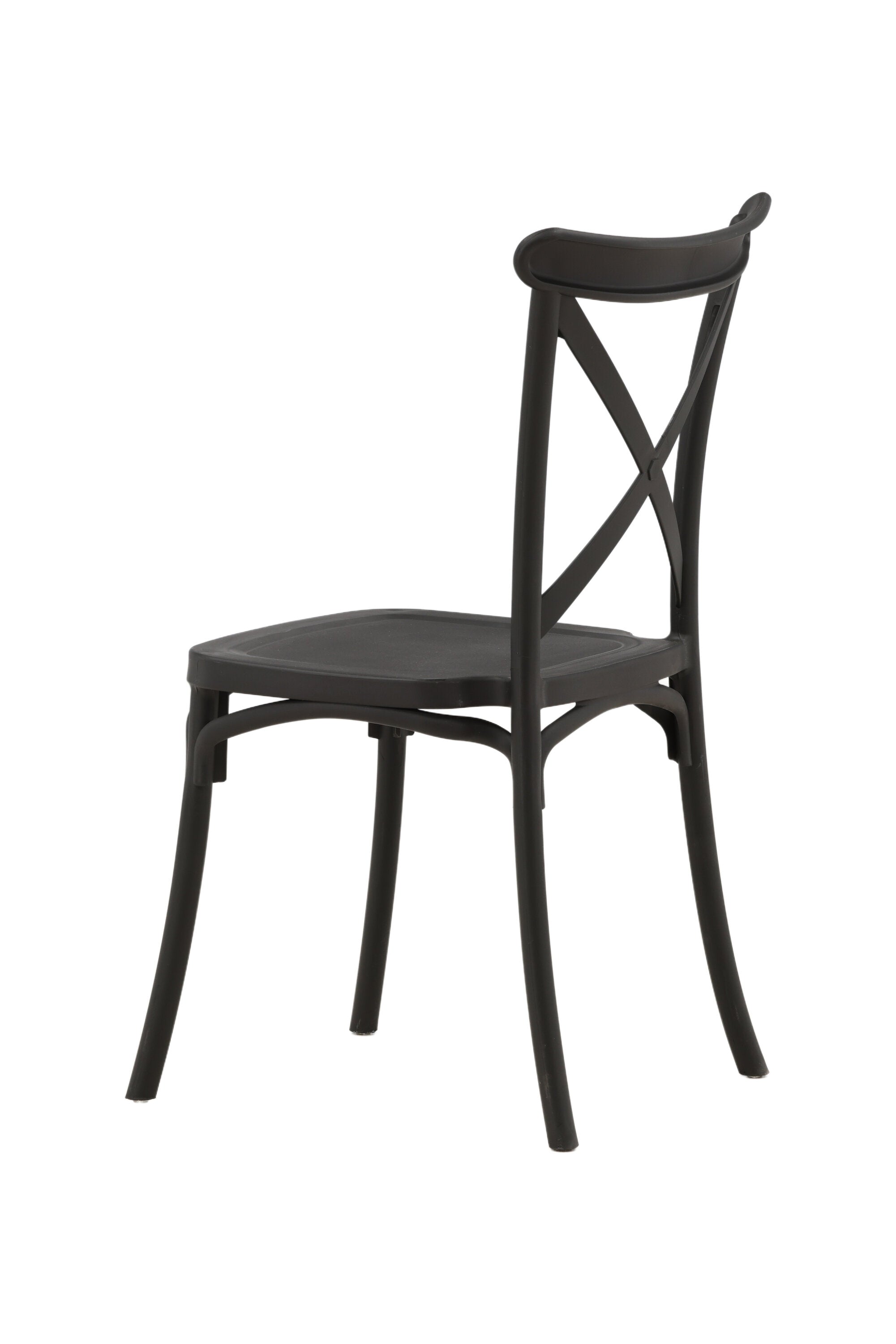Crosett Stuhl in Schwarz präsentiert im Onlineshop von KAQTU Design AG. Stuhl ist von Venture Home