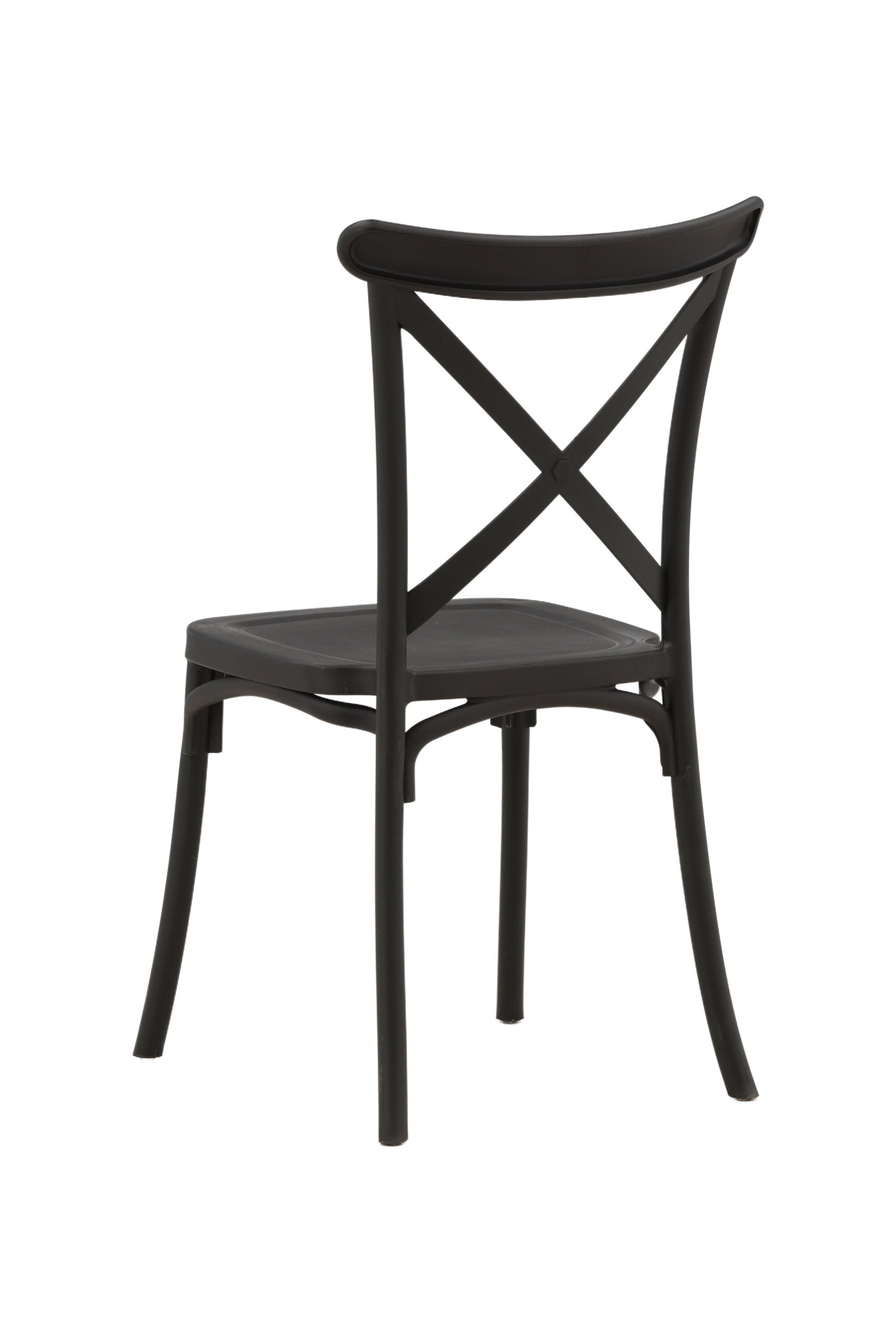 Crosett Stuhl in Schwarz präsentiert im Onlineshop von KAQTU Design AG. Stuhl ist von Venture Home