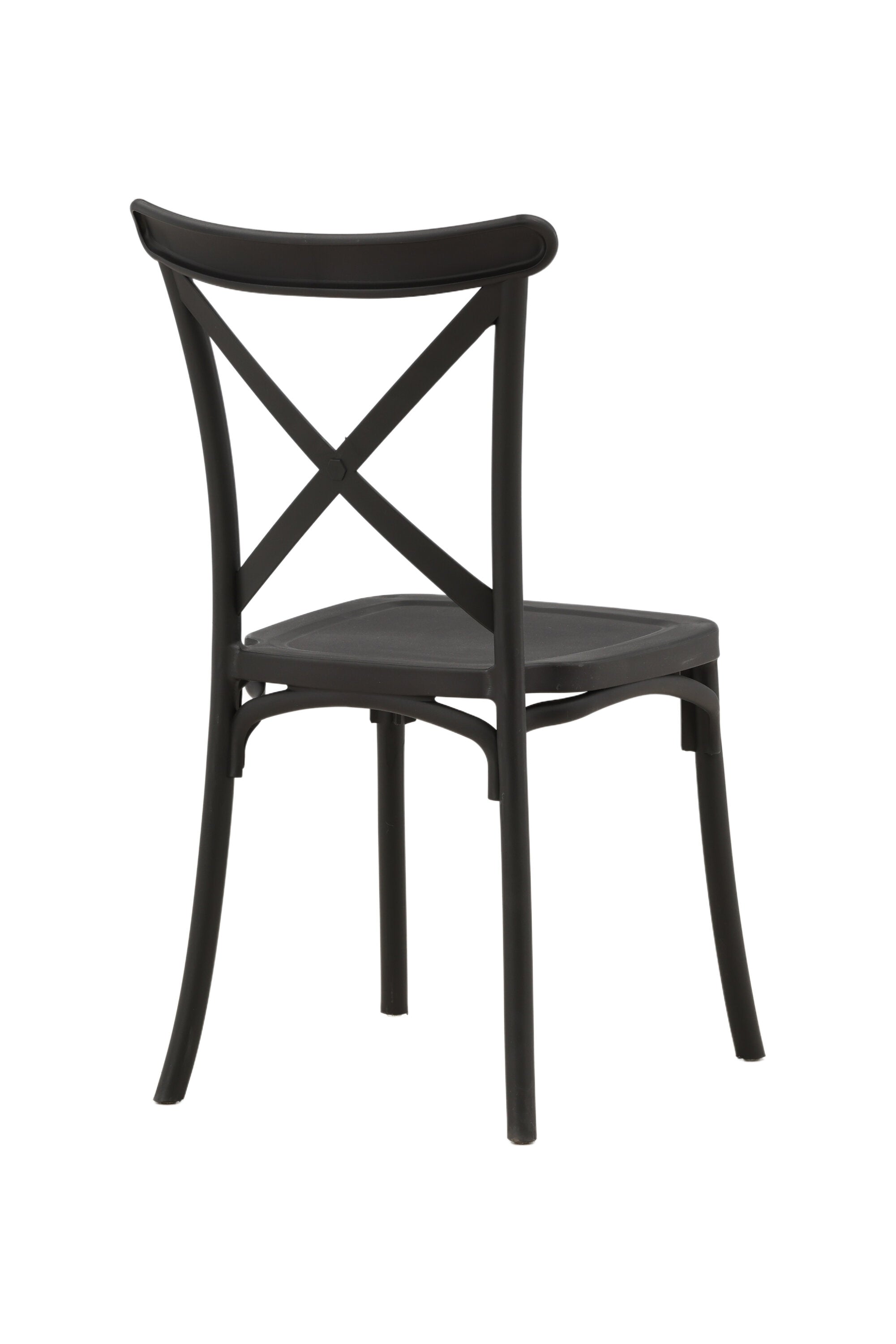 Crosett Stuhl in Schwarz präsentiert im Onlineshop von KAQTU Design AG. Stuhl ist von Venture Home