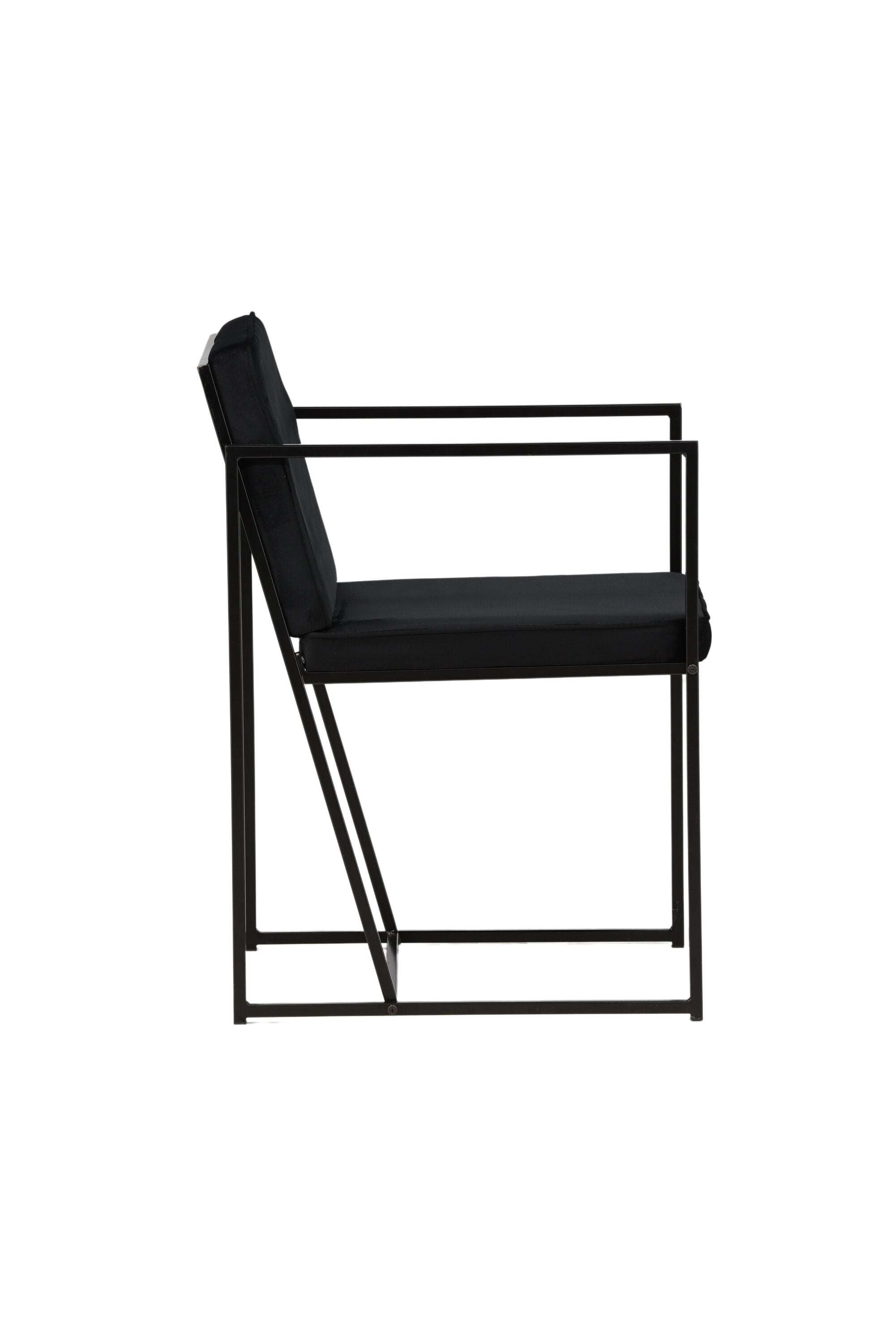 Richmond Stuhl in Schwarz präsentiert im Onlineshop von KAQTU Design AG. Stuhl mit Armlehne ist von Venture Home