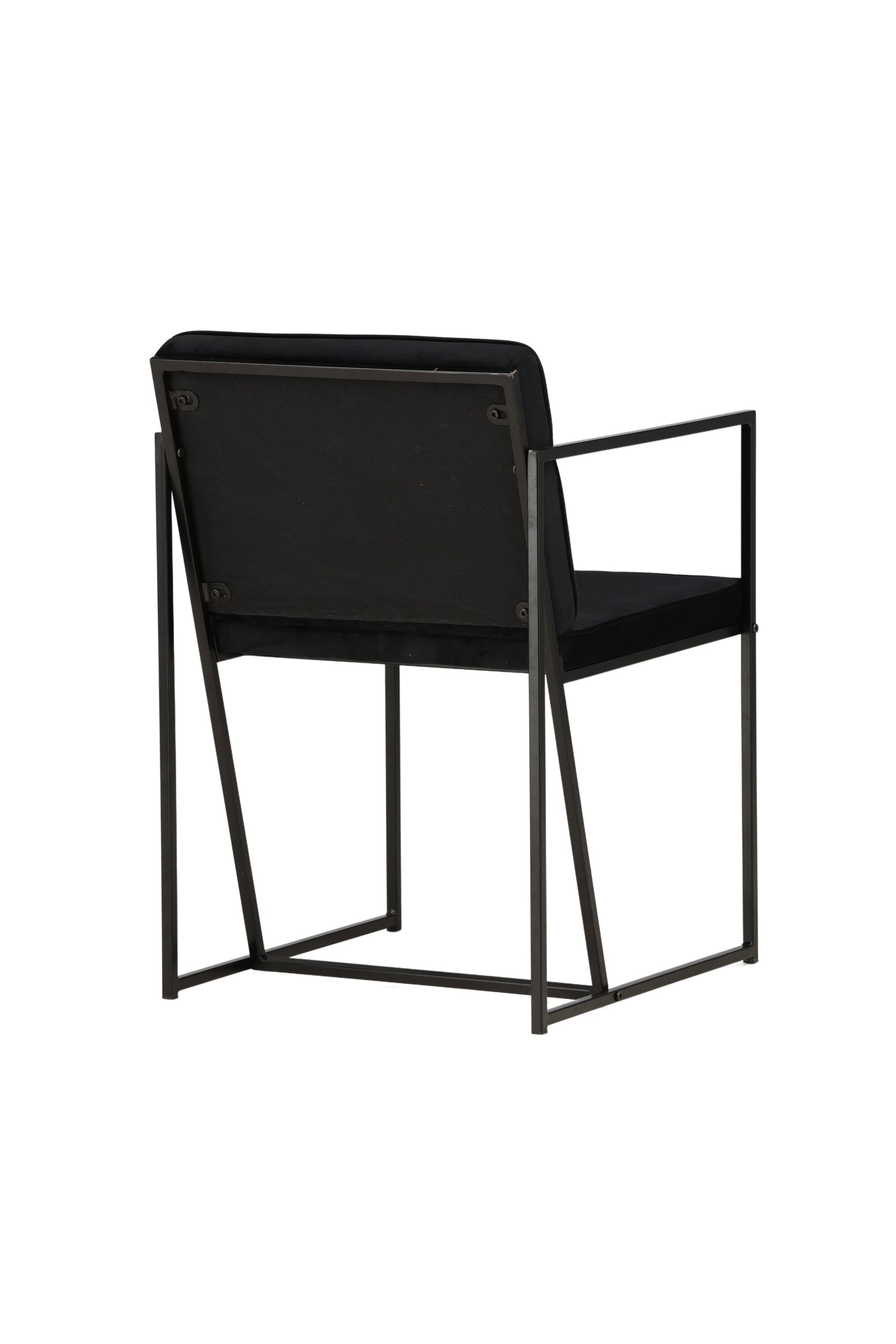 Richmond Stuhl in Schwarz präsentiert im Onlineshop von KAQTU Design AG. Stuhl mit Armlehne ist von Venture Home