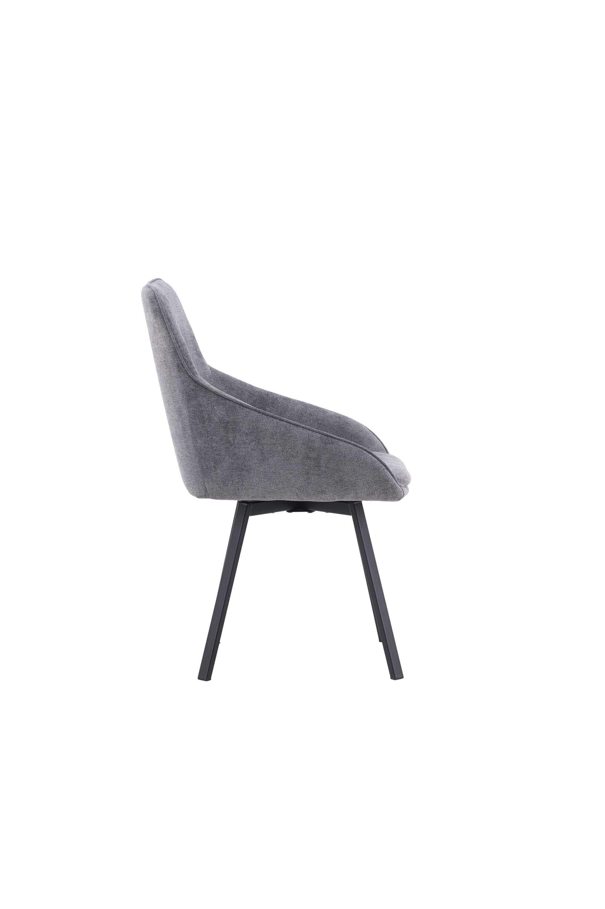 Rosie Stuhl in Grau präsentiert im Onlineshop von KAQTU Design AG. Stuhl mit Armlehne ist von Venture Home