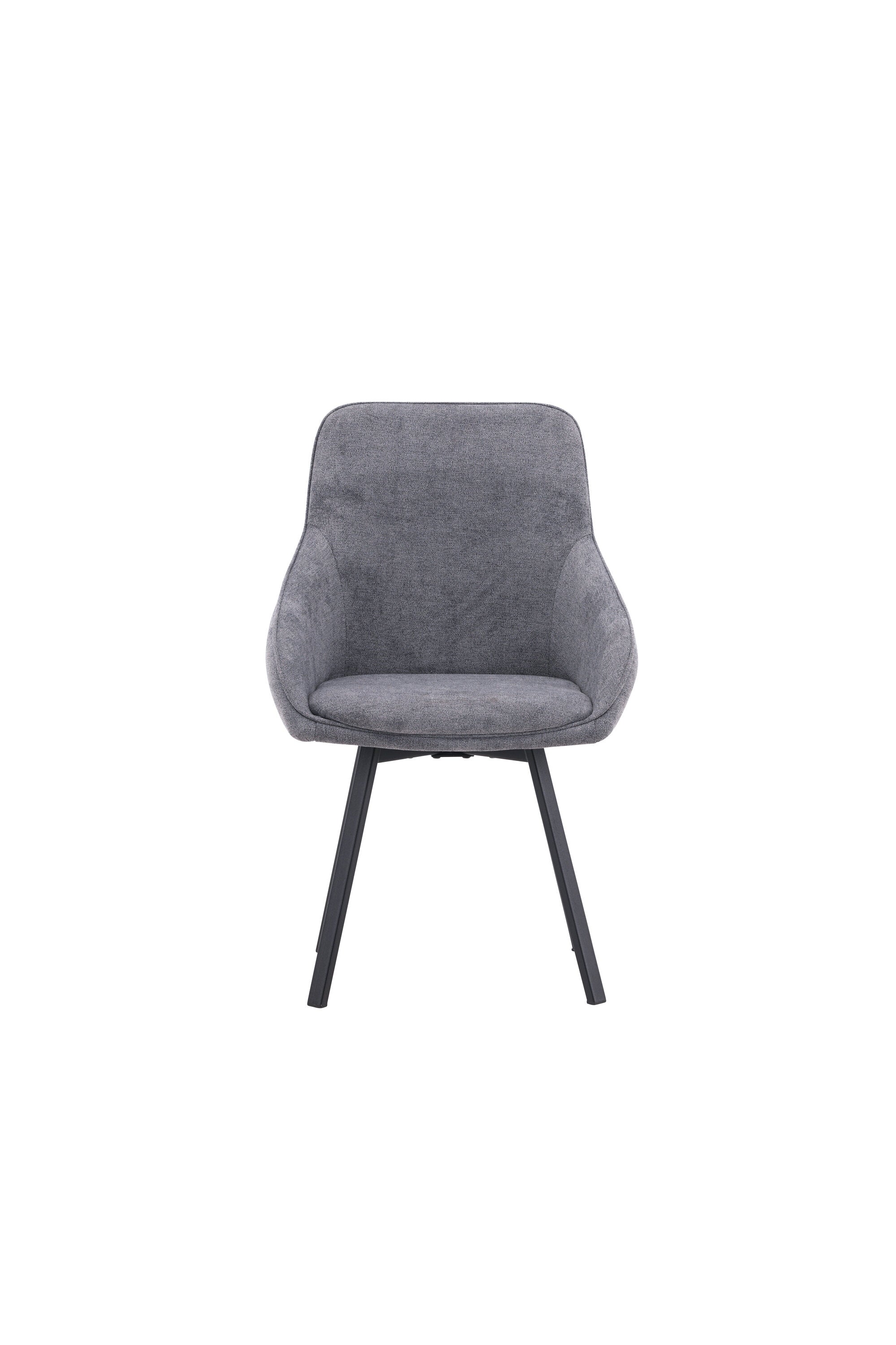 Rosie Stuhl in Grau präsentiert im Onlineshop von KAQTU Design AG. Stuhl mit Armlehne ist von Venture Home