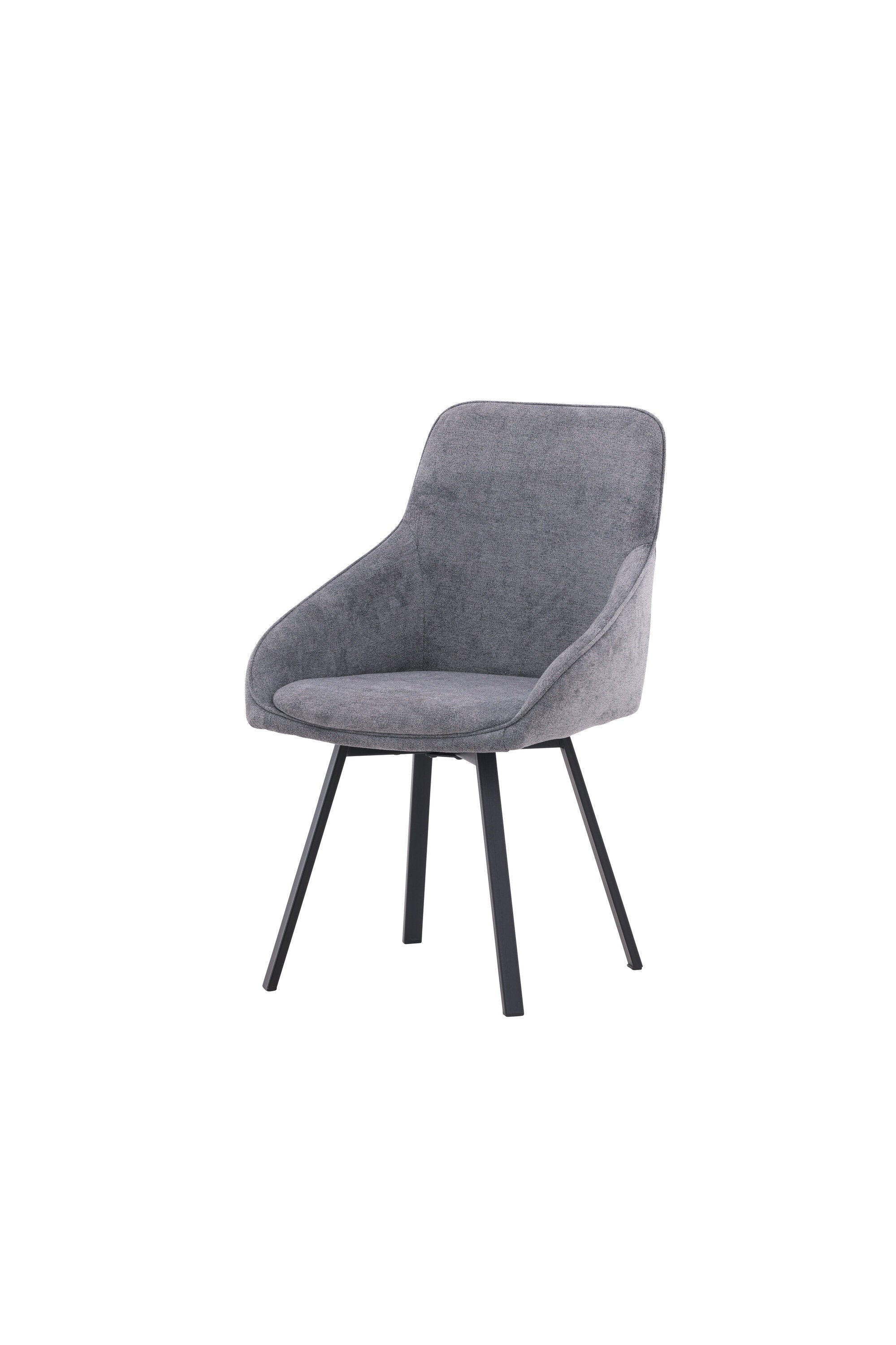 Rosie Stuhl in Grau präsentiert im Onlineshop von KAQTU Design AG. Stuhl mit Armlehne ist von Venture Home