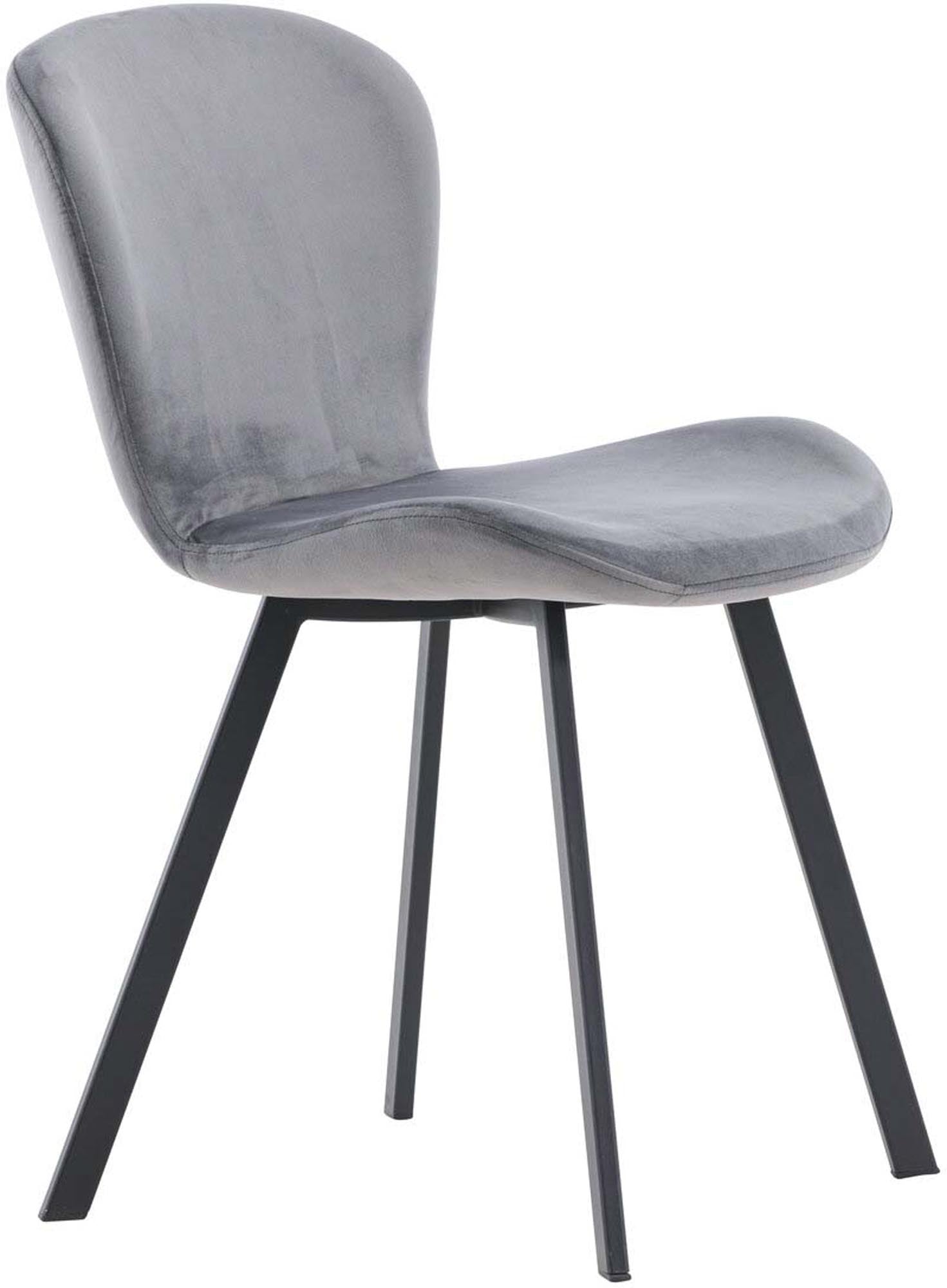 Entdecken Sie den Lilja Esszimmerstuhl von Venture Home – ein stilvoller Stuhl aus hochwertigem Polyester und robustem Metall, ideal für gesellige Abende.