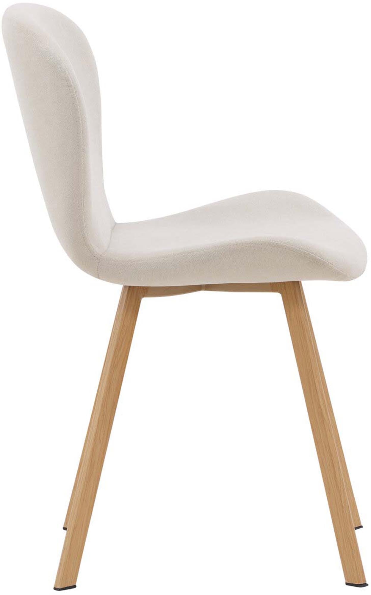 Lilja Esszimmerstuhl in Beige präsentiert im Onlineshop von KAQTU Design AG. Stuhl ist von Venture Home