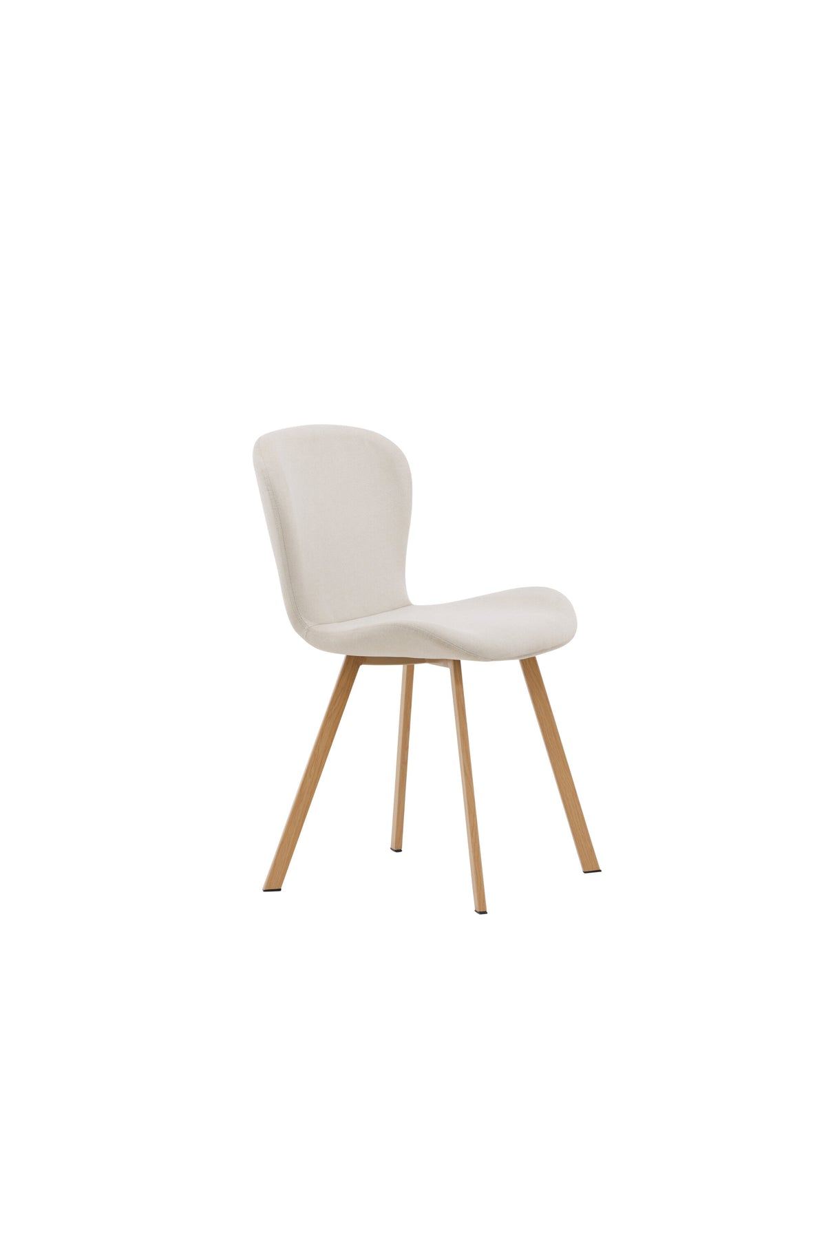 Lilja Esszimmerstuhl in Beige/Eiche präsentiert im Onlineshop von KAQTU Design AG. Stuhl ist von Venture Home