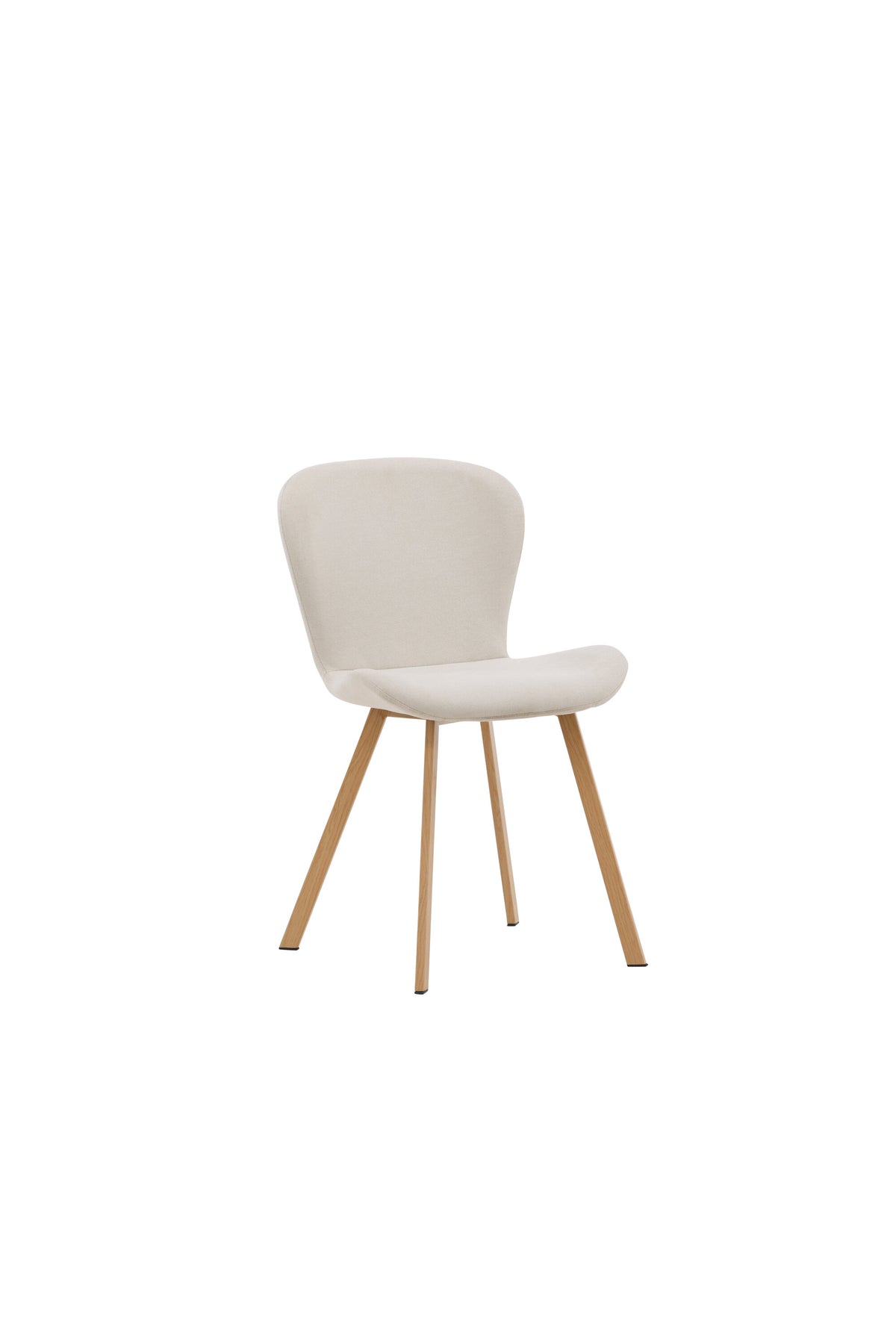Lilja Esszimmerstuhl in Beige/Eiche präsentiert im Onlineshop von KAQTU Design AG. Stuhl ist von Venture Home