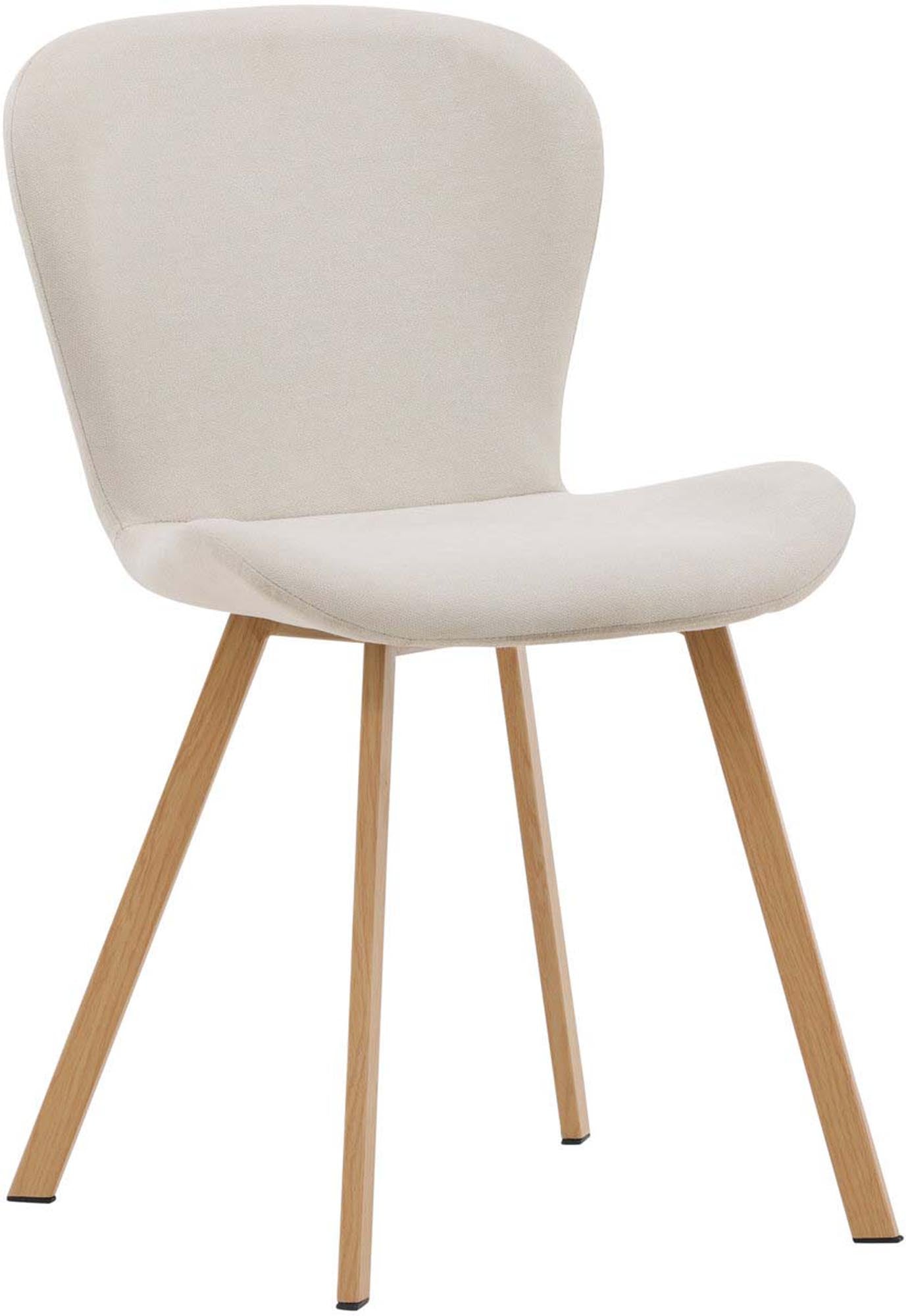 Entdecken Sie den Lilja Esszimmerstuhl von Venture Home: Elegantes Design, weiche graue Polsterung und robuste Metallbeine für höchsten Komfort und Stil.