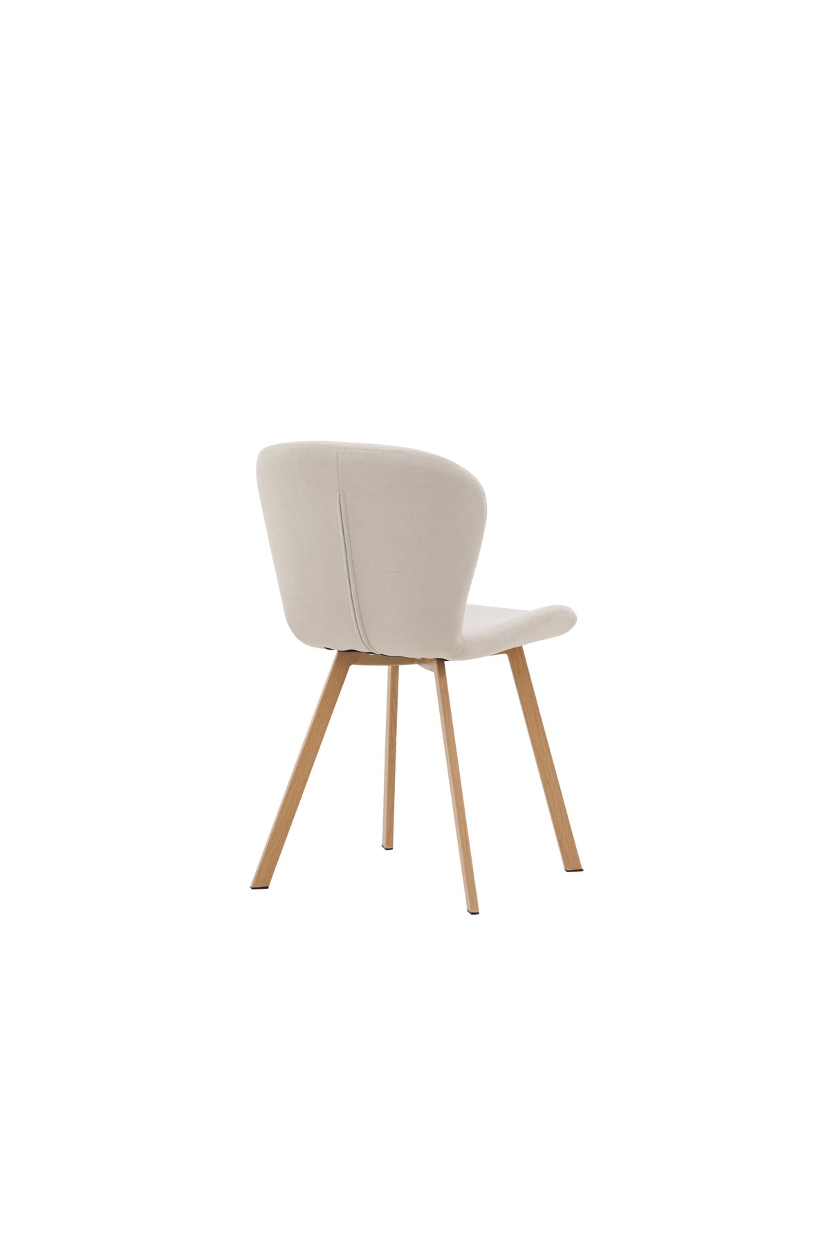 Lilja Esszimmerstuhl in Beige/Eiche präsentiert im Onlineshop von KAQTU Design AG. Stuhl ist von Venture Home