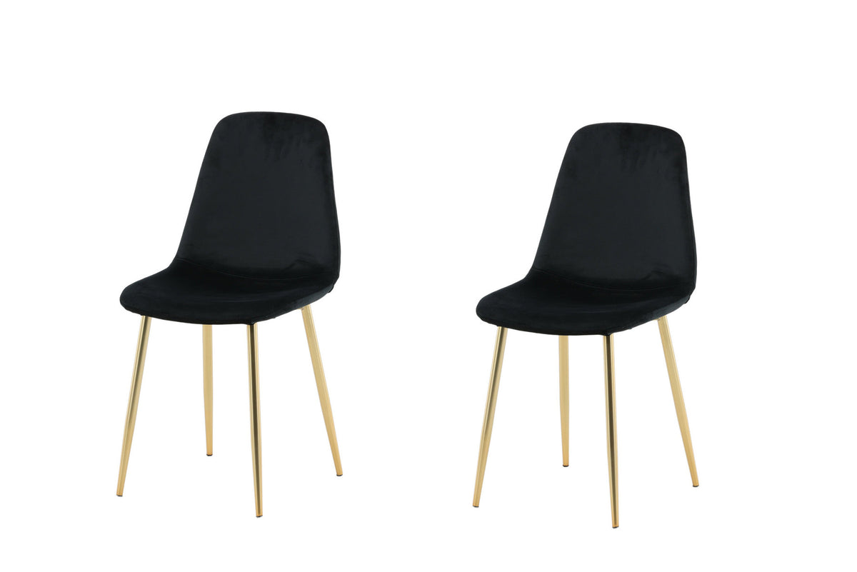 Polar Stuhl in Schwarz präsentiert im Onlineshop von KAQTU Design AG. Stuhl ist von Venture Home