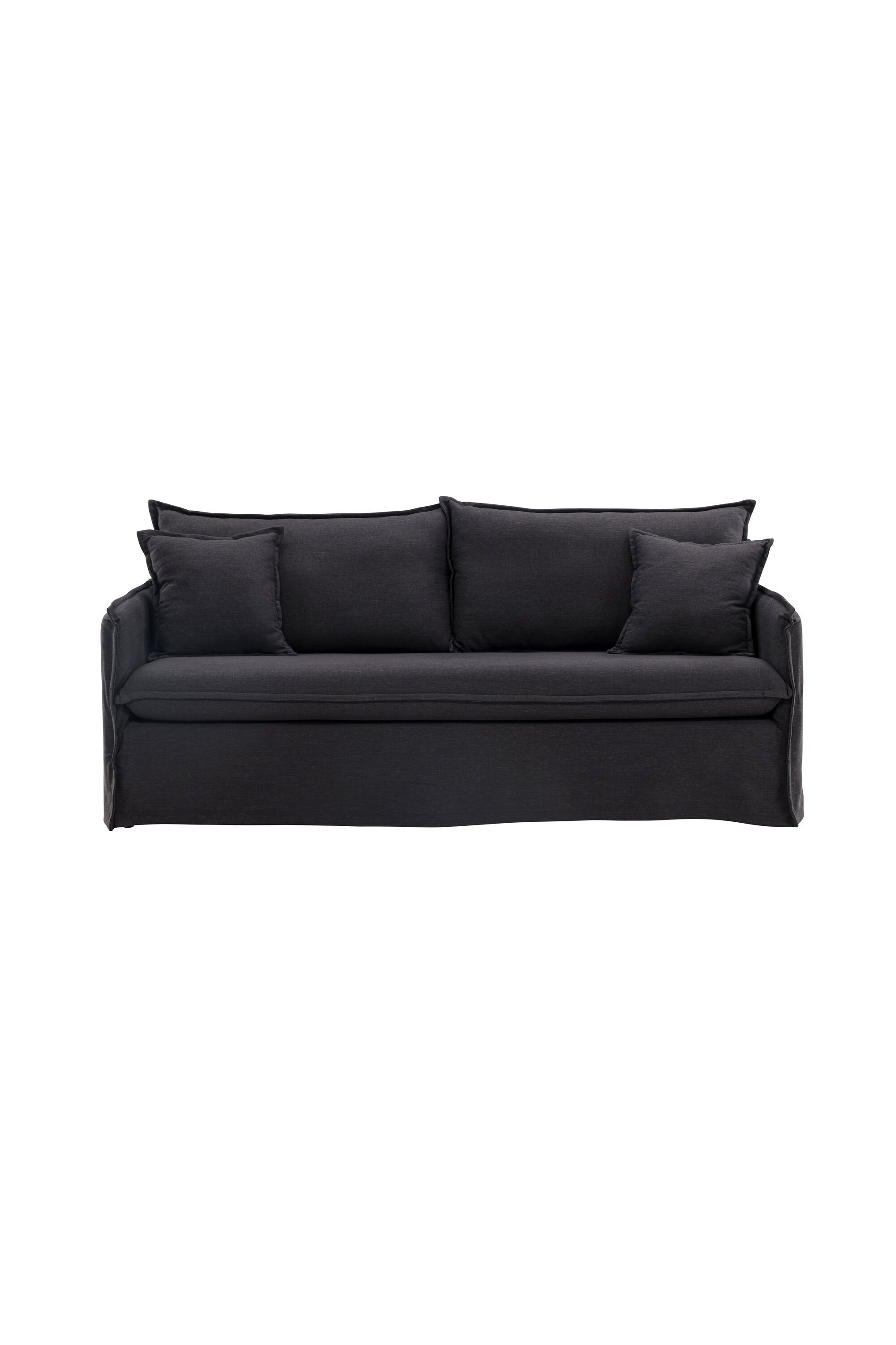 Nova 3 Sitzer Sofa in Schwarz präsentiert im Onlineshop von KAQTU Design AG. 3er Sofa ist von Venture Home