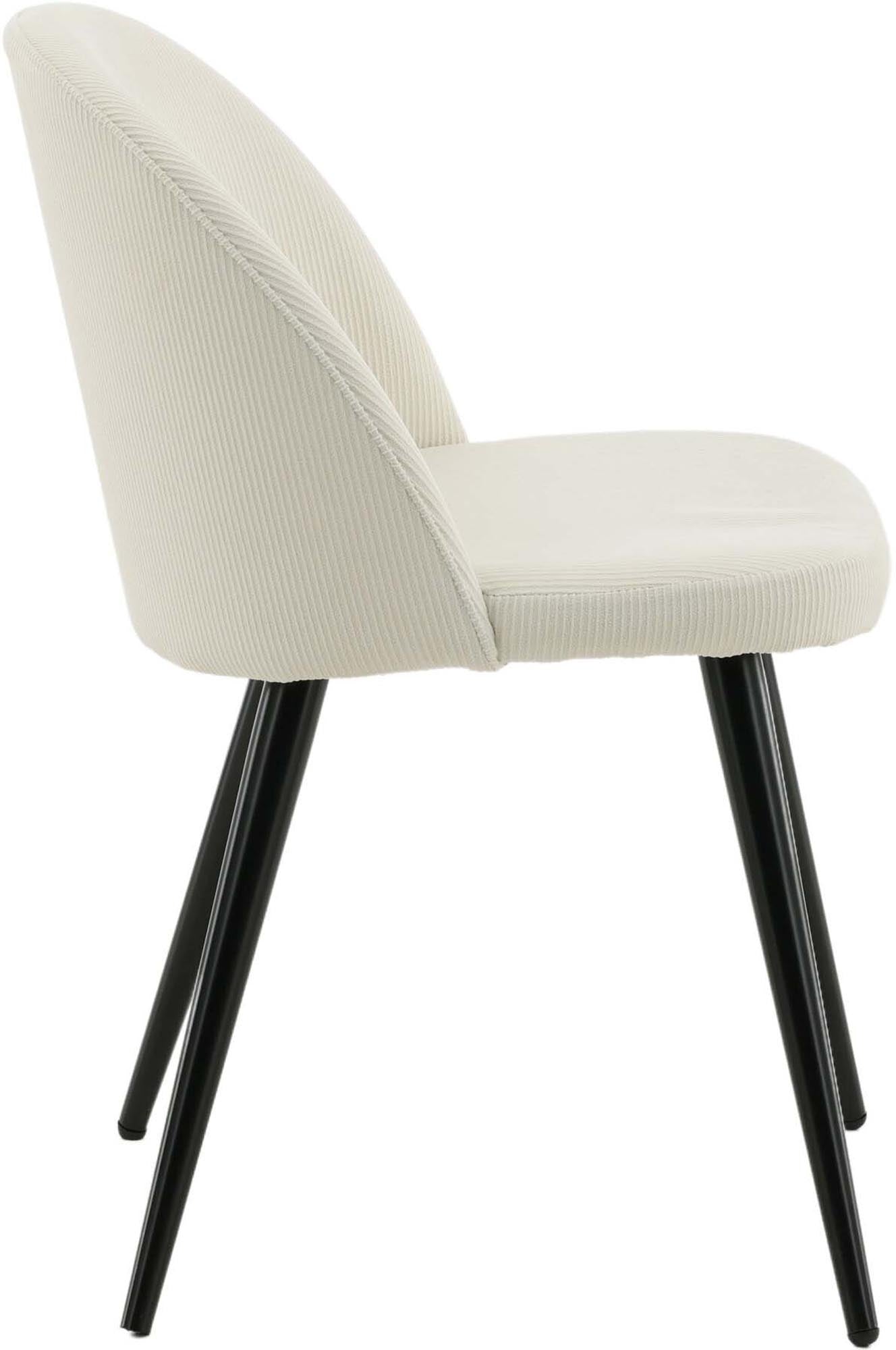 Luxuriöser Velvet Stuhl von Venture Home, der mit edlem Samt und ergonomischer Form für stilvolle und komfortable Essmomente sorgt.