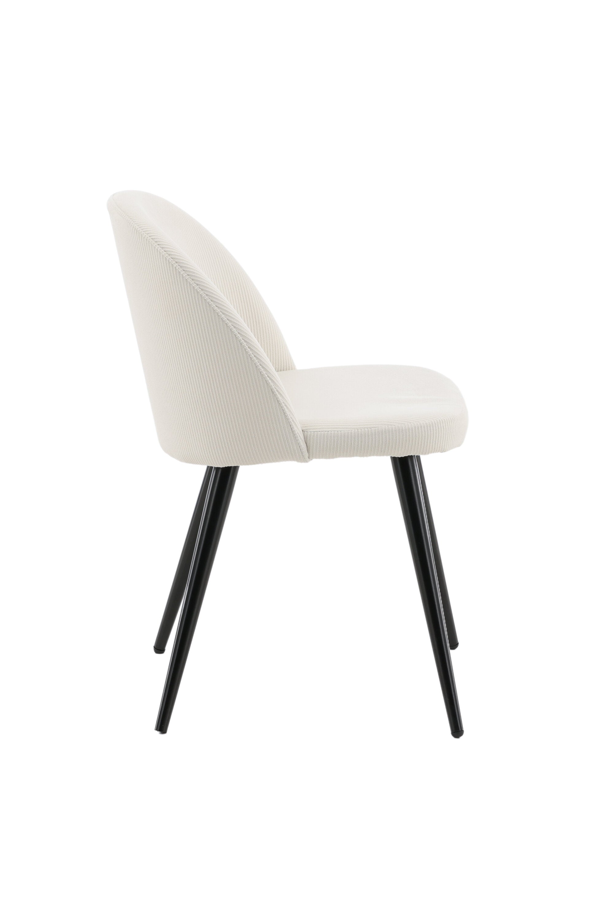 Velvet Stuhl in Cream präsentiert im Onlineshop von KAQTU Design AG. Schalenstuhl ist von Venture Home