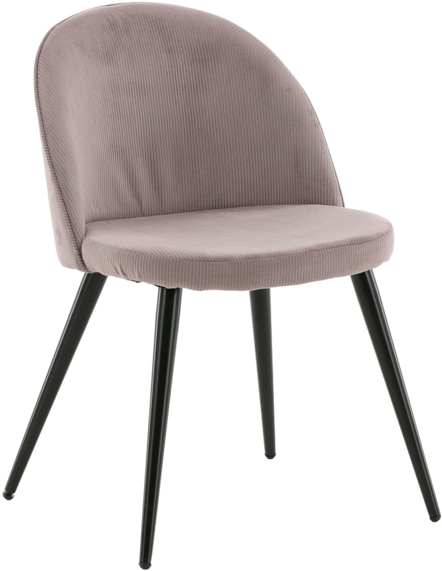 Eleganter Velvet Matstol Manchester Stuhl von Venture Home: Komfort und modernes Design für Ihr Esszimmer. Ideal für stilvolle Akzente.