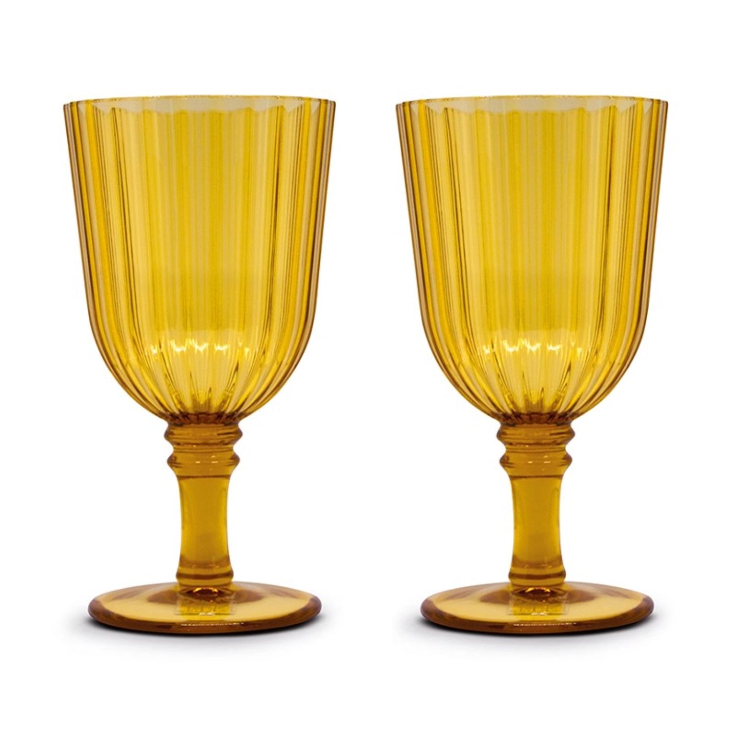 Praktisches 2er Set aus robusten Acryl-Gläsern (460ml) in ansprechendem Türkis, perfekt für jede Gelegenheit, ob im Garten oder beim Picknick.