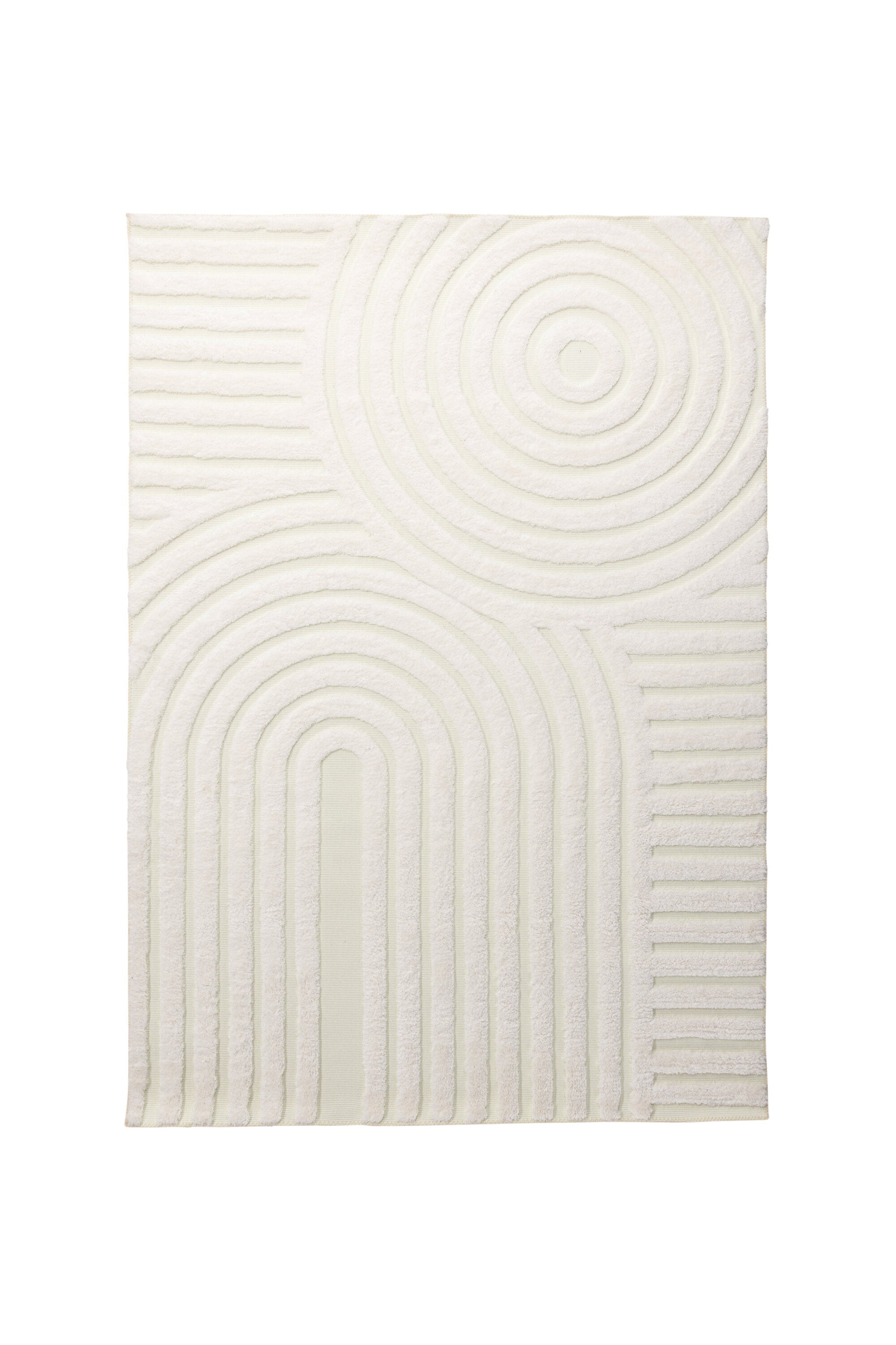 Nikita Teppich in Weiss präsentiert im Onlineshop von KAQTU Design AG. Teppich ist von Venture Home