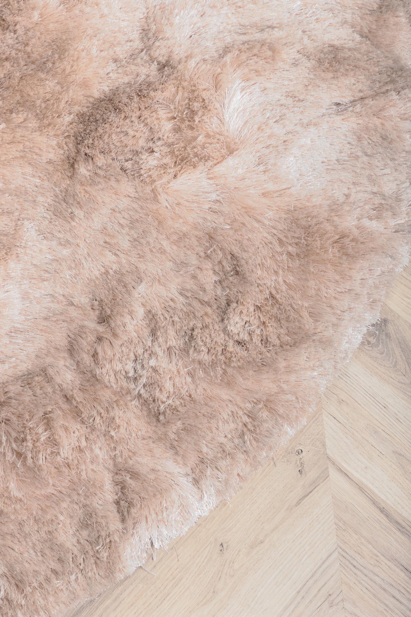 Shiva Teppich in Sekt präsentiert im Onlineshop von KAQTU Design AG. Teppich ist von Venture Home