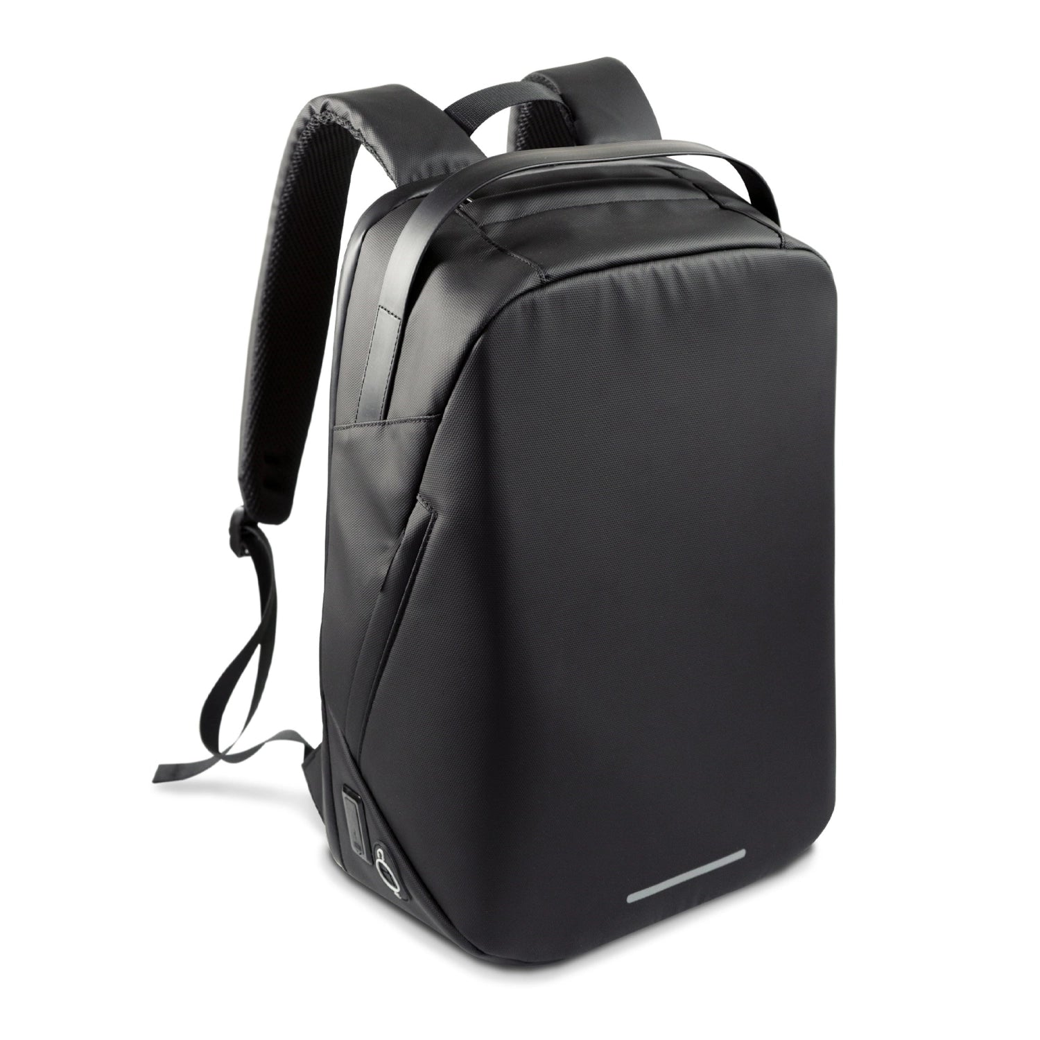Entdecken Sie den City Life COMPACT-Rucksack aus RPET: nachhaltig, modern und praktisch für den urbanen Alltag. 11l Volumen, 28x12x38cm.