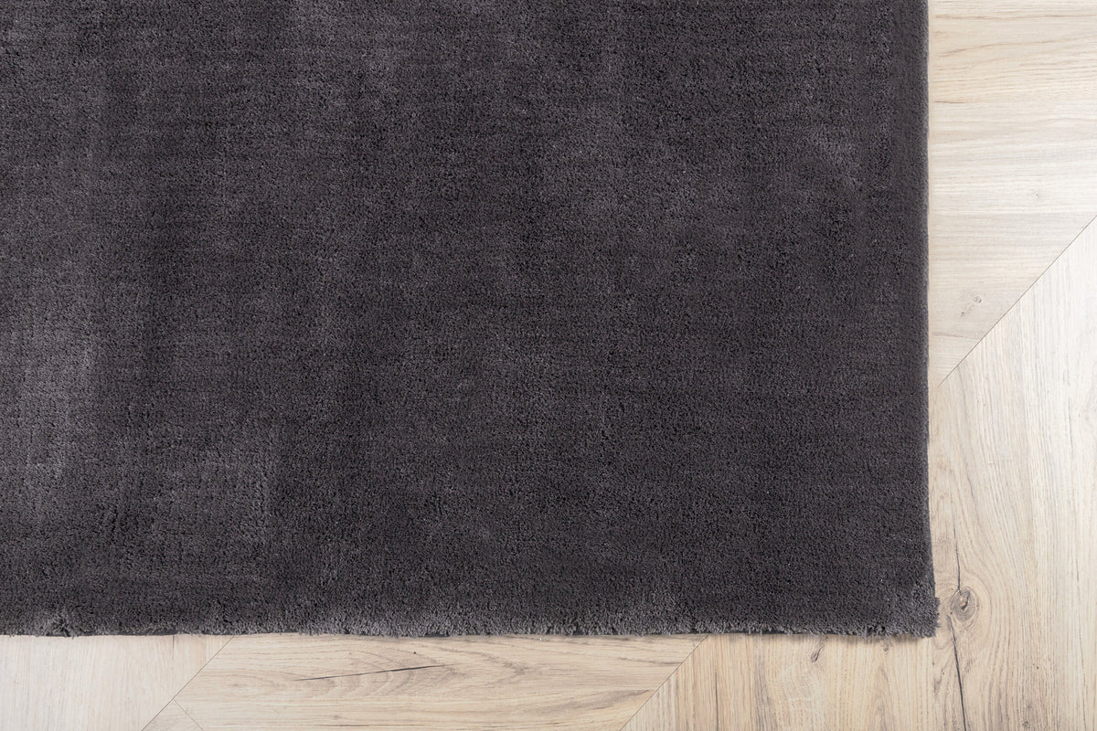 Wunderteppich in Dunkelgrau präsentiert im Onlineshop von KAQTU Design AG. Teppich ist von Venture Home