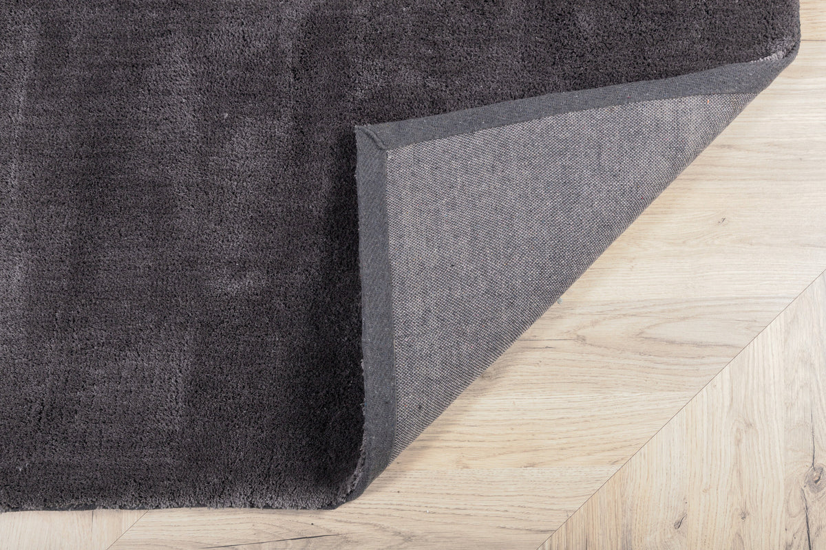 Wunderteppich in Dunkelgrau präsentiert im Onlineshop von KAQTU Design AG. Teppich ist von Venture Home