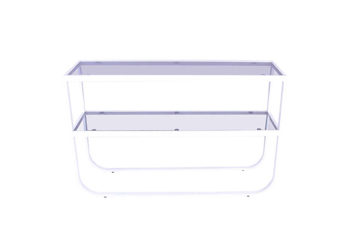 Rocker Beistelltisch in Weiss präsentiert im Onlineshop von KAQTU Design AG. Beistelltisch ist von Venture Home