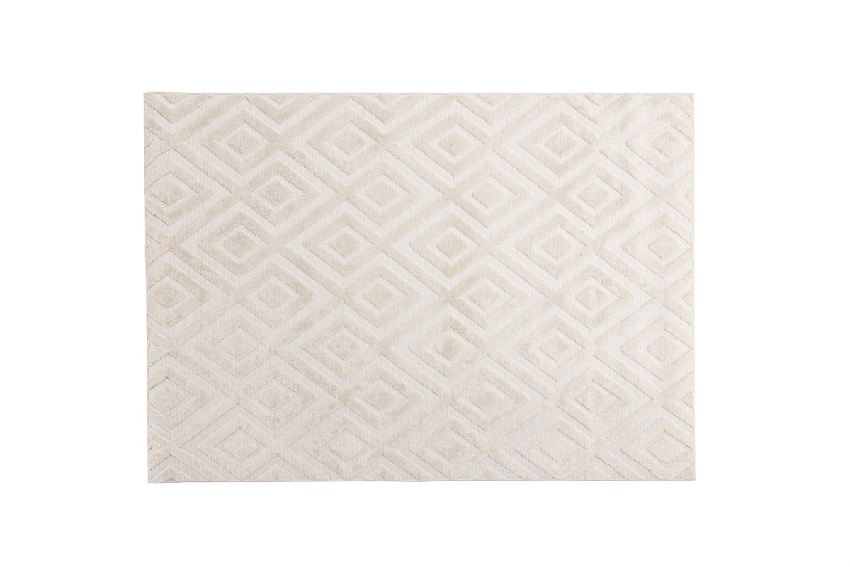 Pia Teppich in Weiss präsentiert im Onlineshop von KAQTU Design AG. Teppich ist von Venture Home