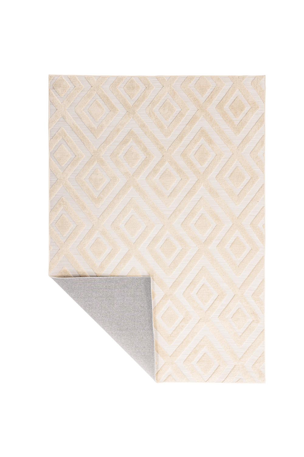 Pia Teppich in Beige präsentiert im Onlineshop von KAQTU Design AG. Teppich ist von Venture Home