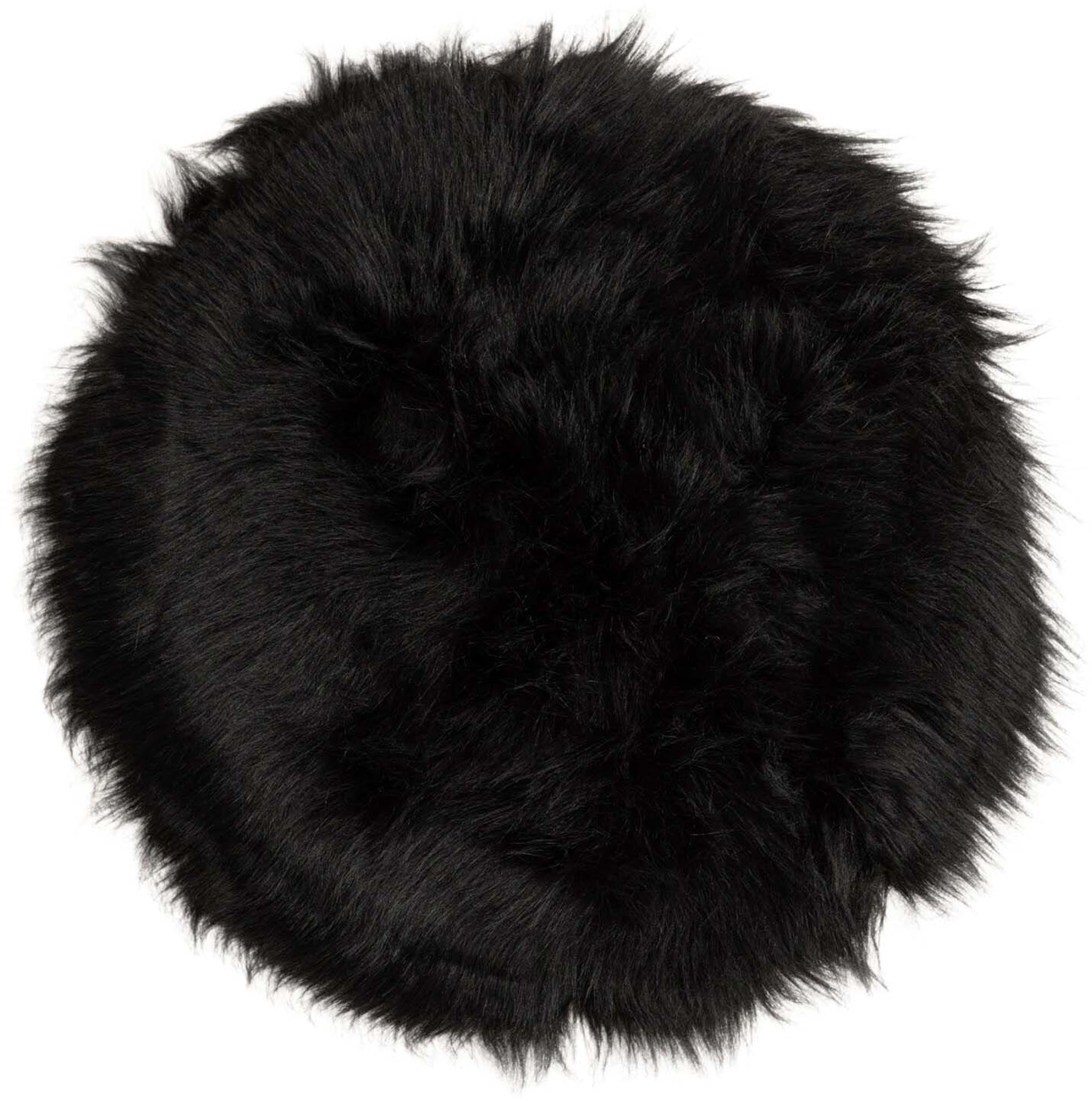 Entdecken Sie das Katy Kissen von Venture Home: Ein stilvolles, rundes Kissen aus hochwertigem Acryl, das Komfort und Eleganz in Ihr Zuhause bringt.