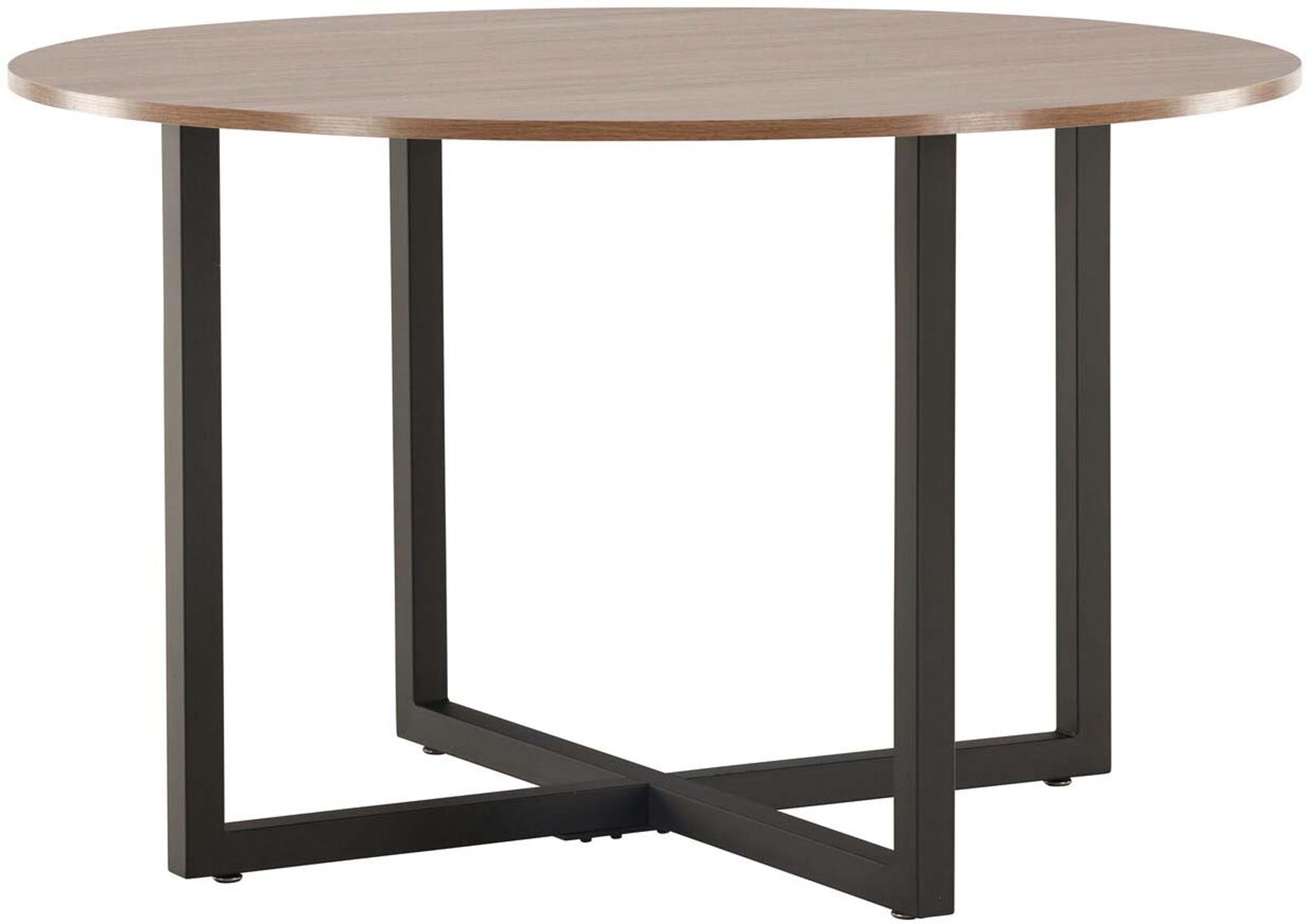 Durango Tisch von Venture Home: Stilvoller Esstisch aus MDF und Stahl, ideal für gesellige Abende und unvergessliche Momente mit Familie und Freunden.