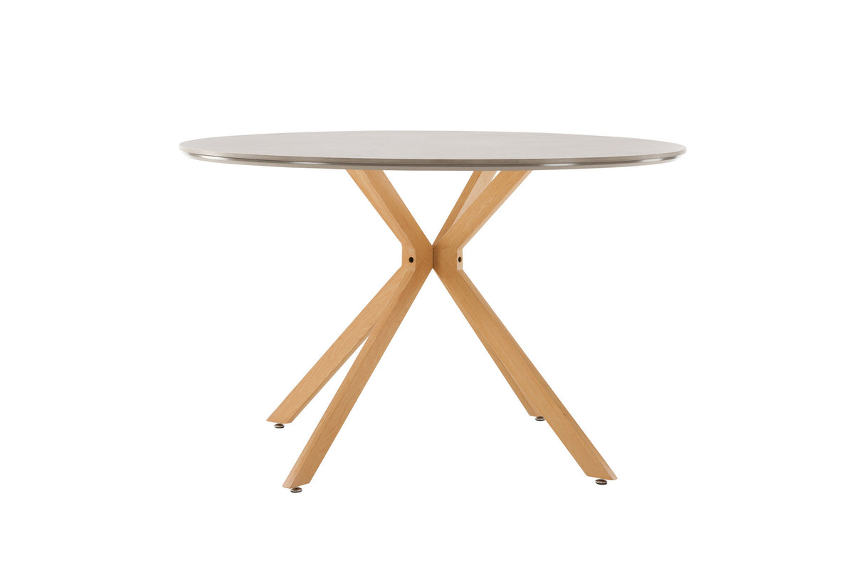 Piazza Esstisch in Grau präsentiert im Onlineshop von KAQTU Design AG. Esstisch ist von Venture Home