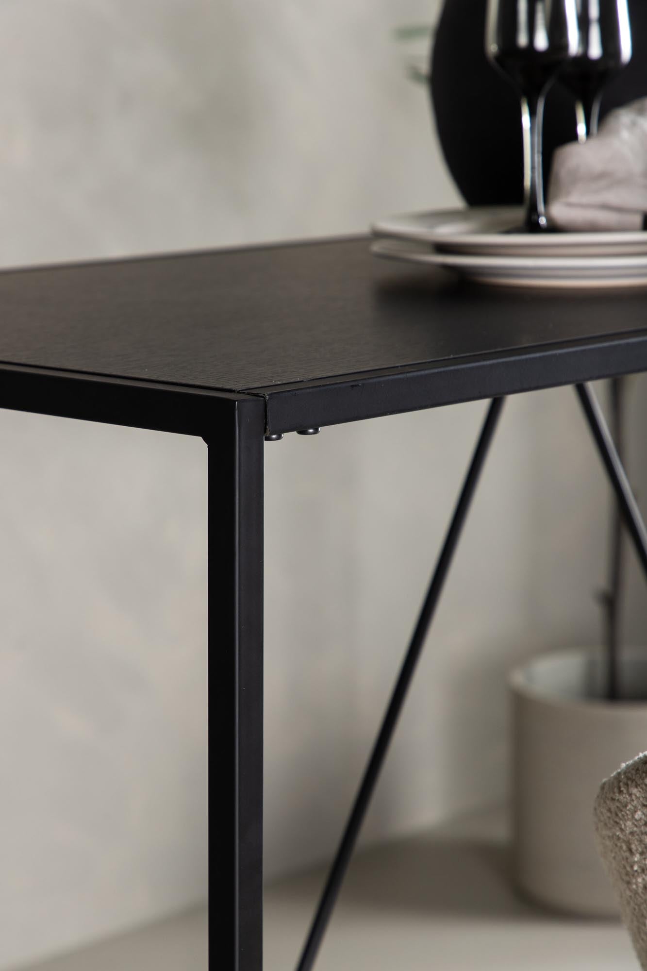 Brea Bartisch in Schwarz präsentiert im Onlineshop von KAQTU Design AG. Hochtisch ist von Venture Home