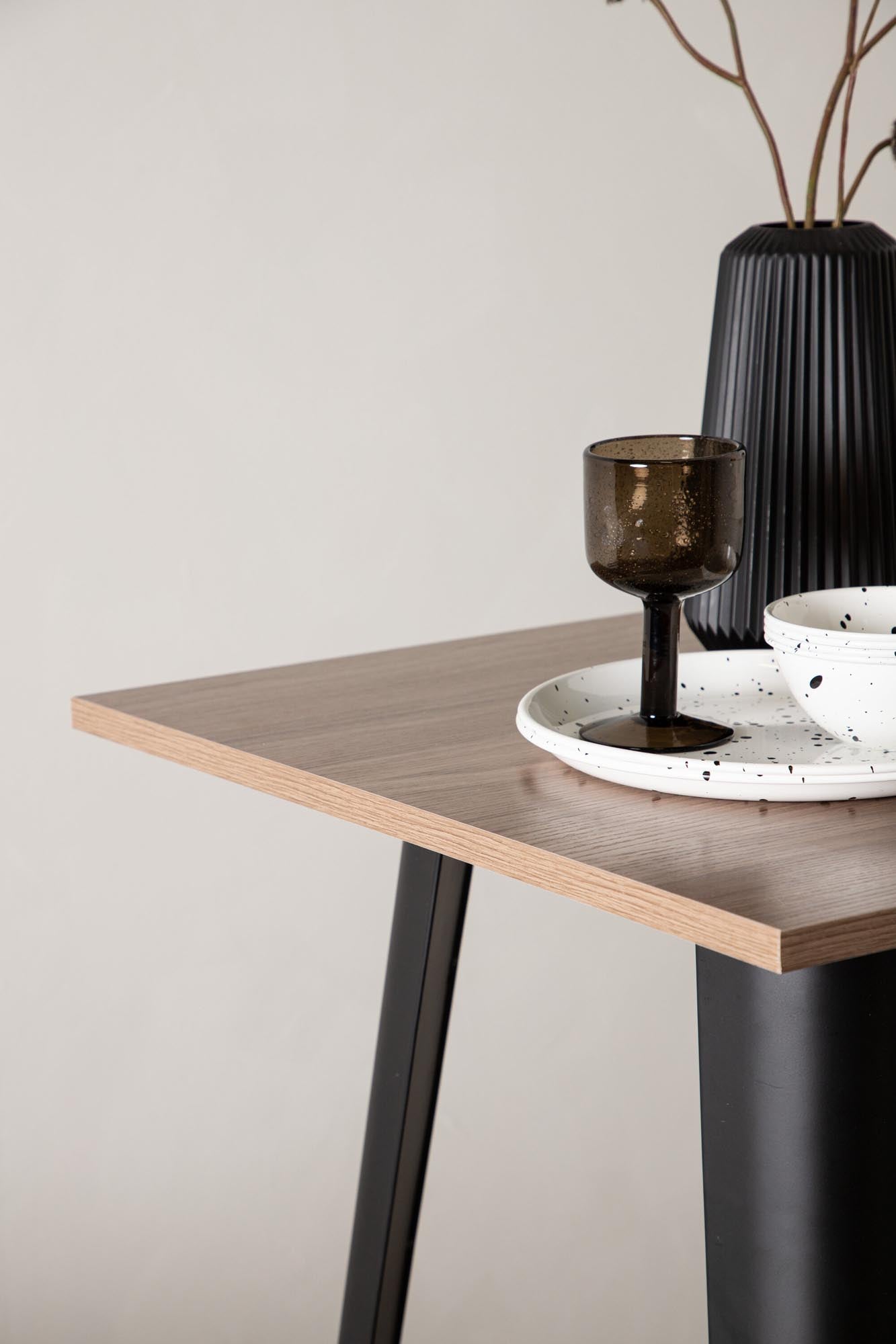 Tempe Bartisch in Nussbaum präsentiert im Onlineshop von KAQTU Design AG. Hochtisch ist von Venture Home