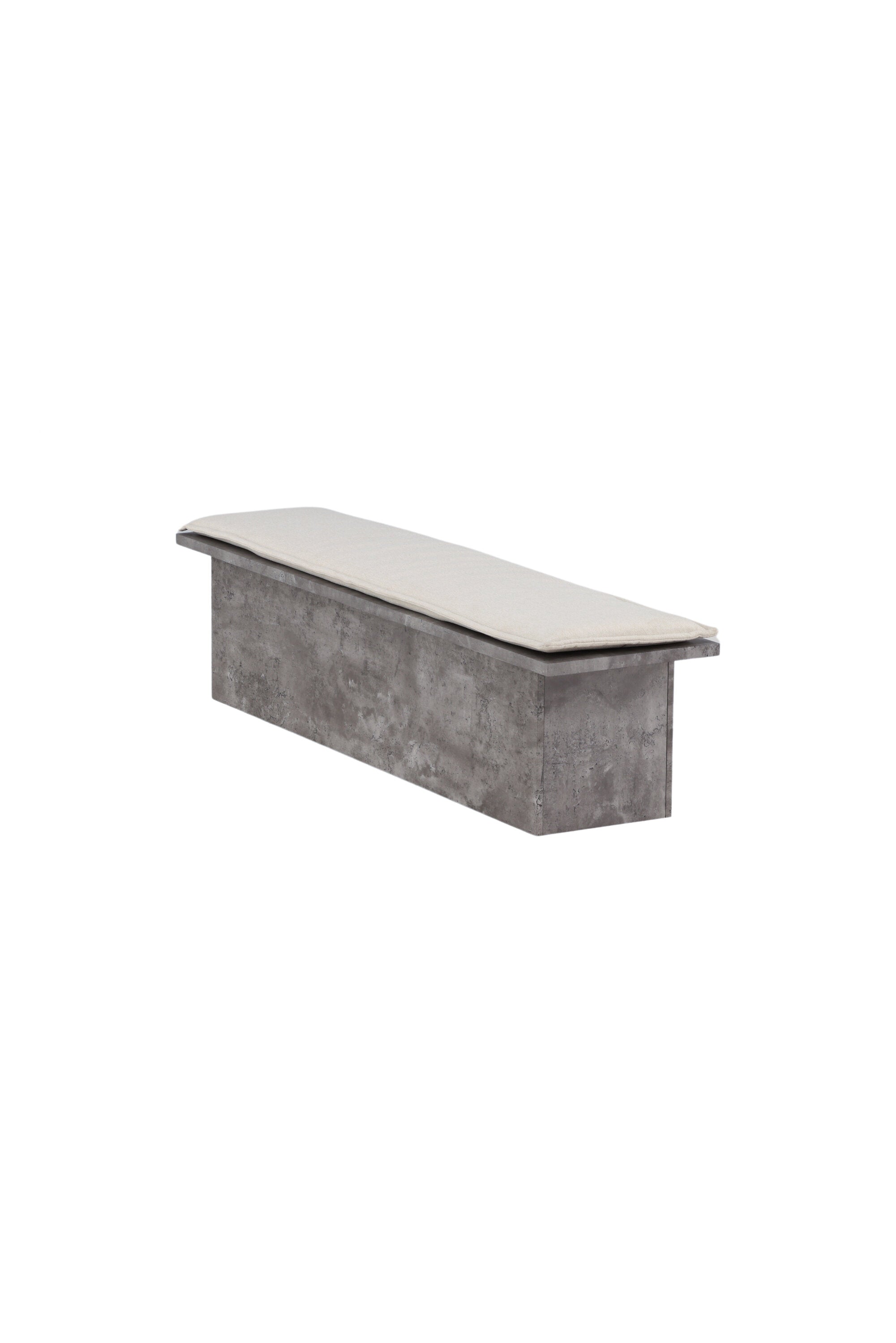 Kellogg Bank in Grau präsentiert im Onlineshop von KAQTU Design AG. Sitzbank ist von Venture Home