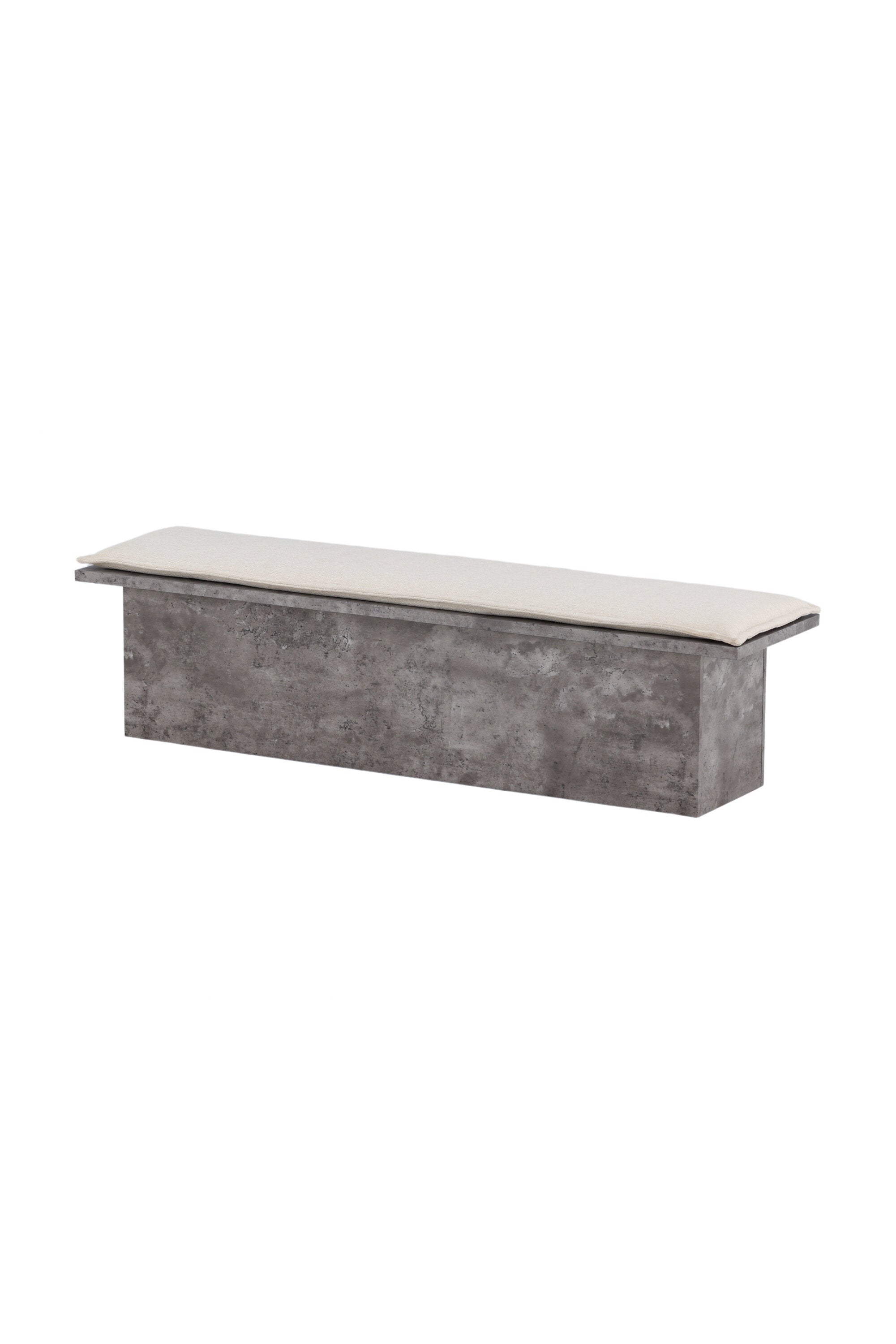 Kellogg Bank in Grau präsentiert im Onlineshop von KAQTU Design AG. Sitzbank ist von Venture Home