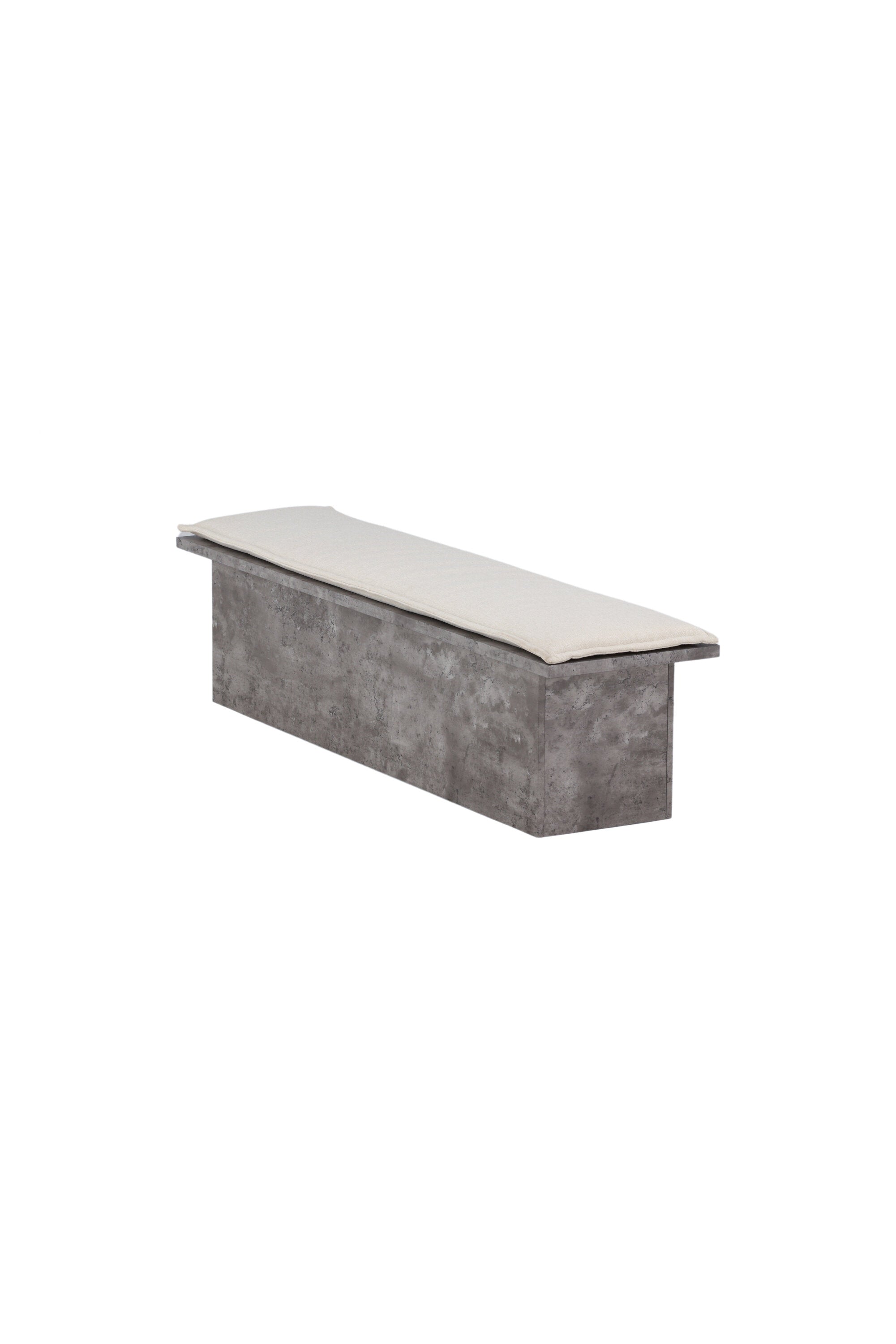 Kellogg Bank in Grau präsentiert im Onlineshop von KAQTU Design AG. Sitzbank ist von Venture Home