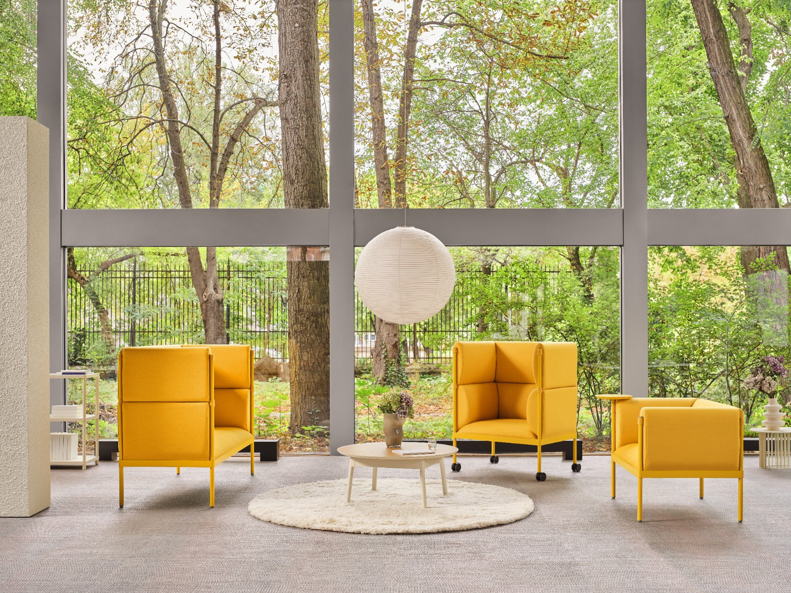 Stilt SISH3 - Sofa hohe Rückenlehne in Grau präsentiert im Onlineshop von KAQTU Design AG. Hochlehner-Sofa ist von Mdd
