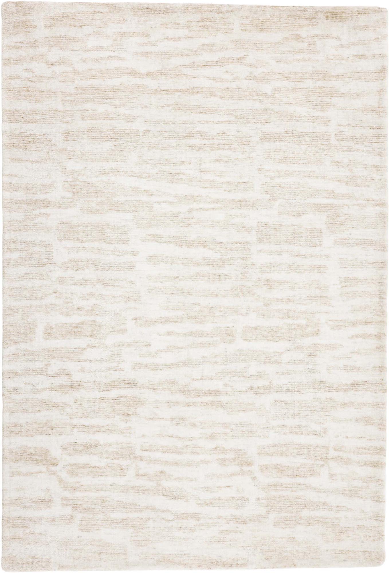 Milos Teppich in Beige präsentiert im Onlineshop von KAQTU Design AG. Teppich ist von Venture Home