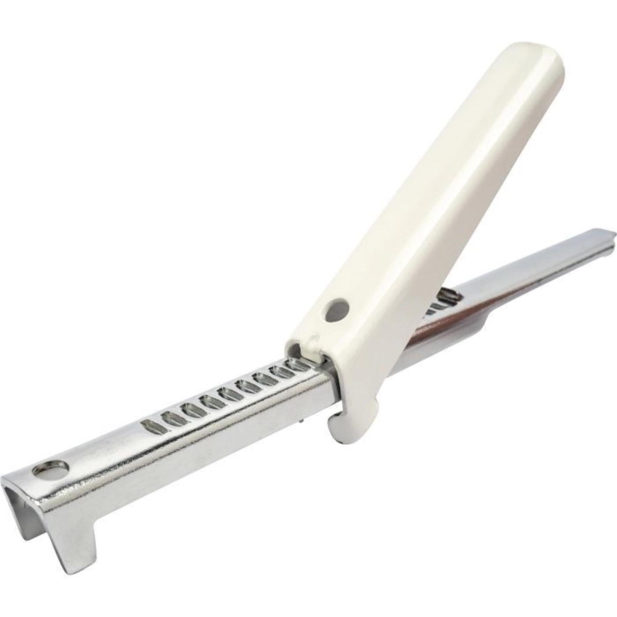 Der Westmark Schraubdeckelöffner Vario (20cm) ist ein robuster Küchenhelfer, ideal zum mühelosen Öffnen von Schraubdeckeln aller Größen.