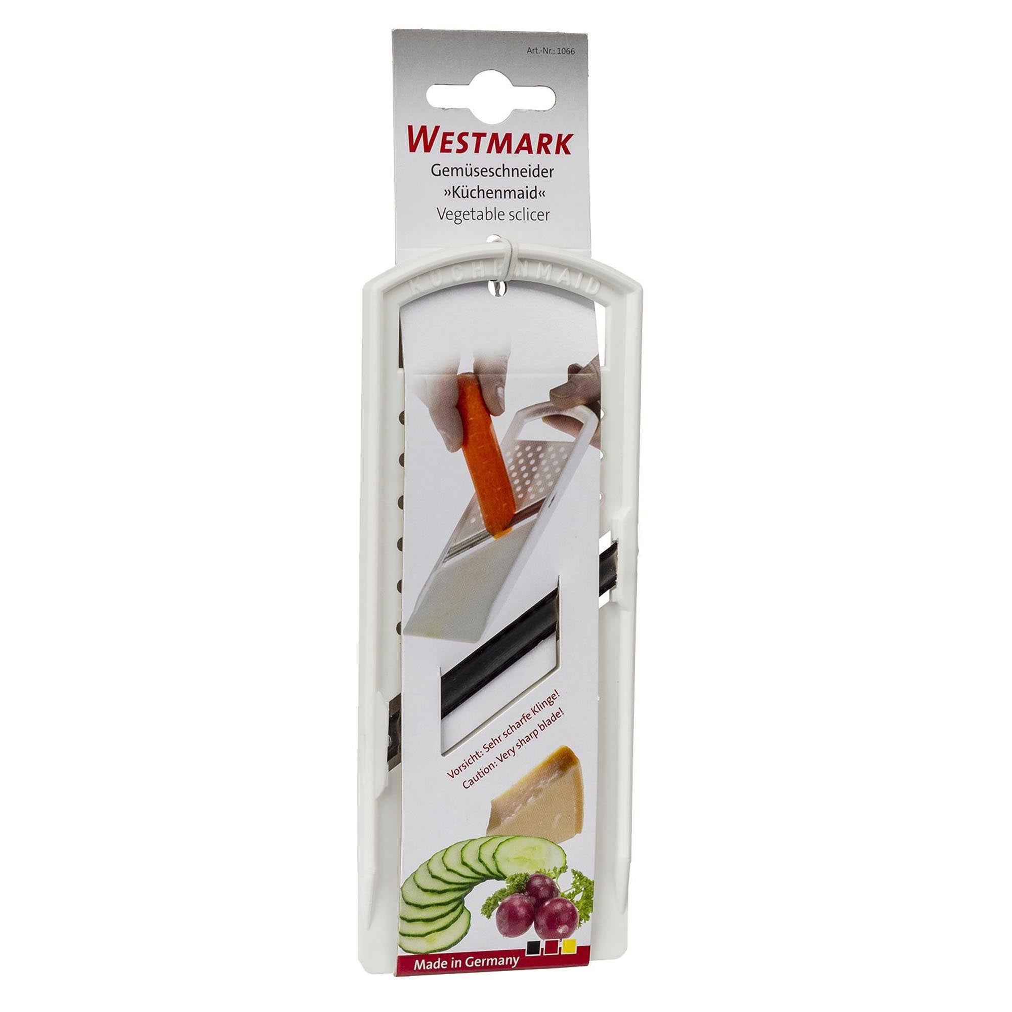 Der Gemüseschneider Küchenmaid von Westmark ist ein praktisches Küchenwerkzeug für schnelles und einfaches Schneiden von Gemüse.