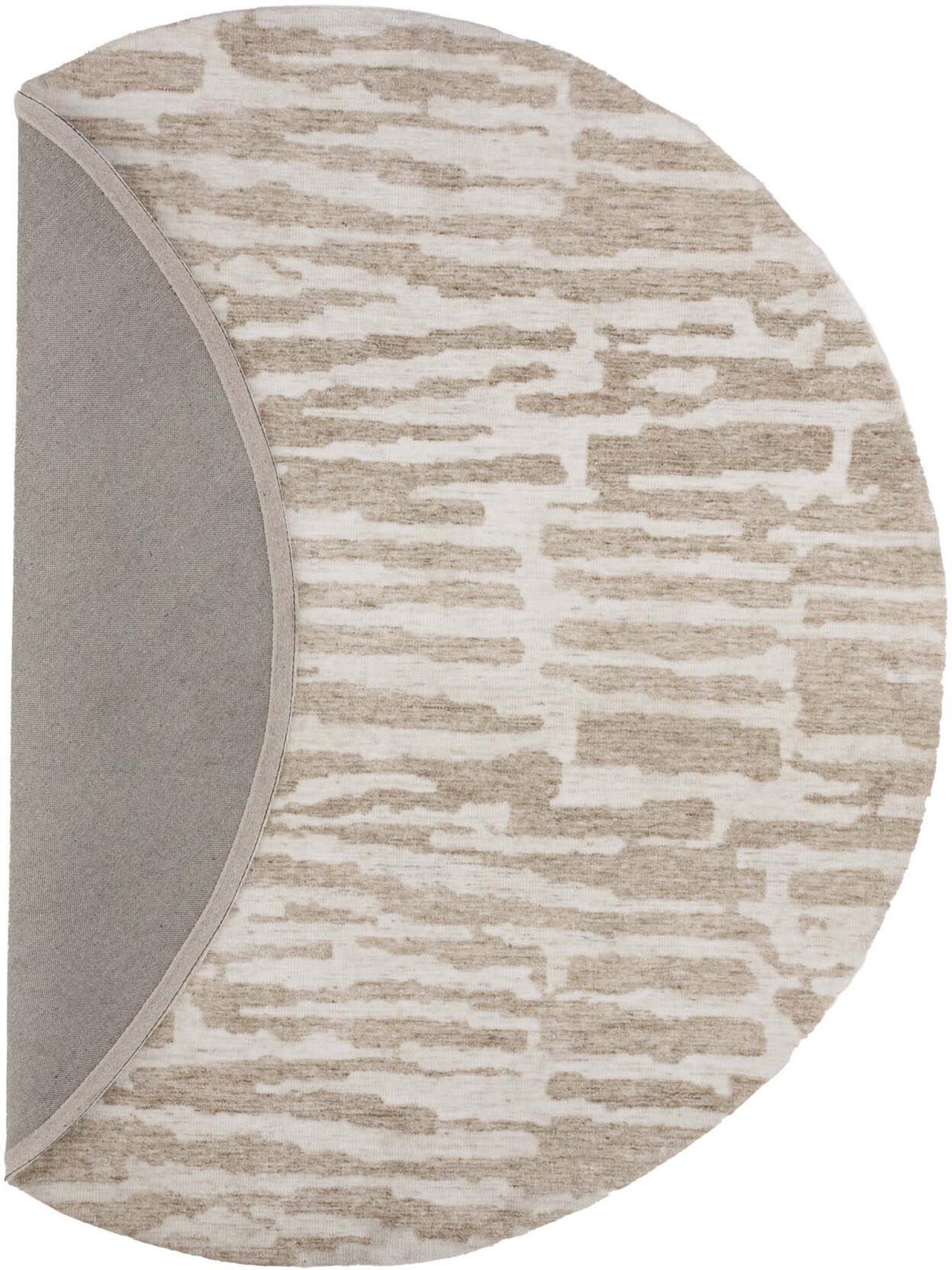 Milos Teppich in Beige präsentiert im Onlineshop von KAQTU Design AG. Teppich ist von Venture Home